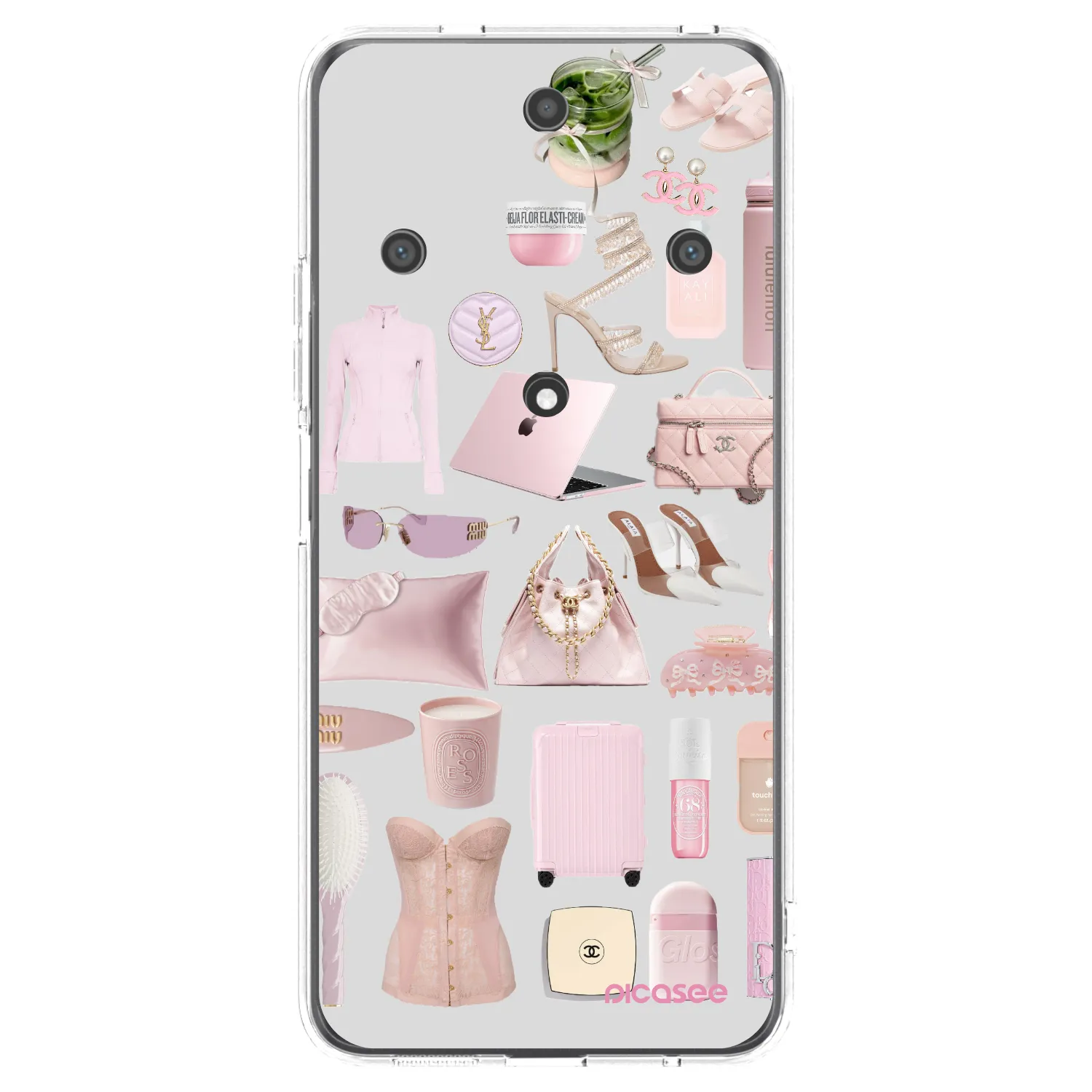 Picasee silikonski prozorni ovitek za Honor Magic5 Lite 5G - Glam Babe