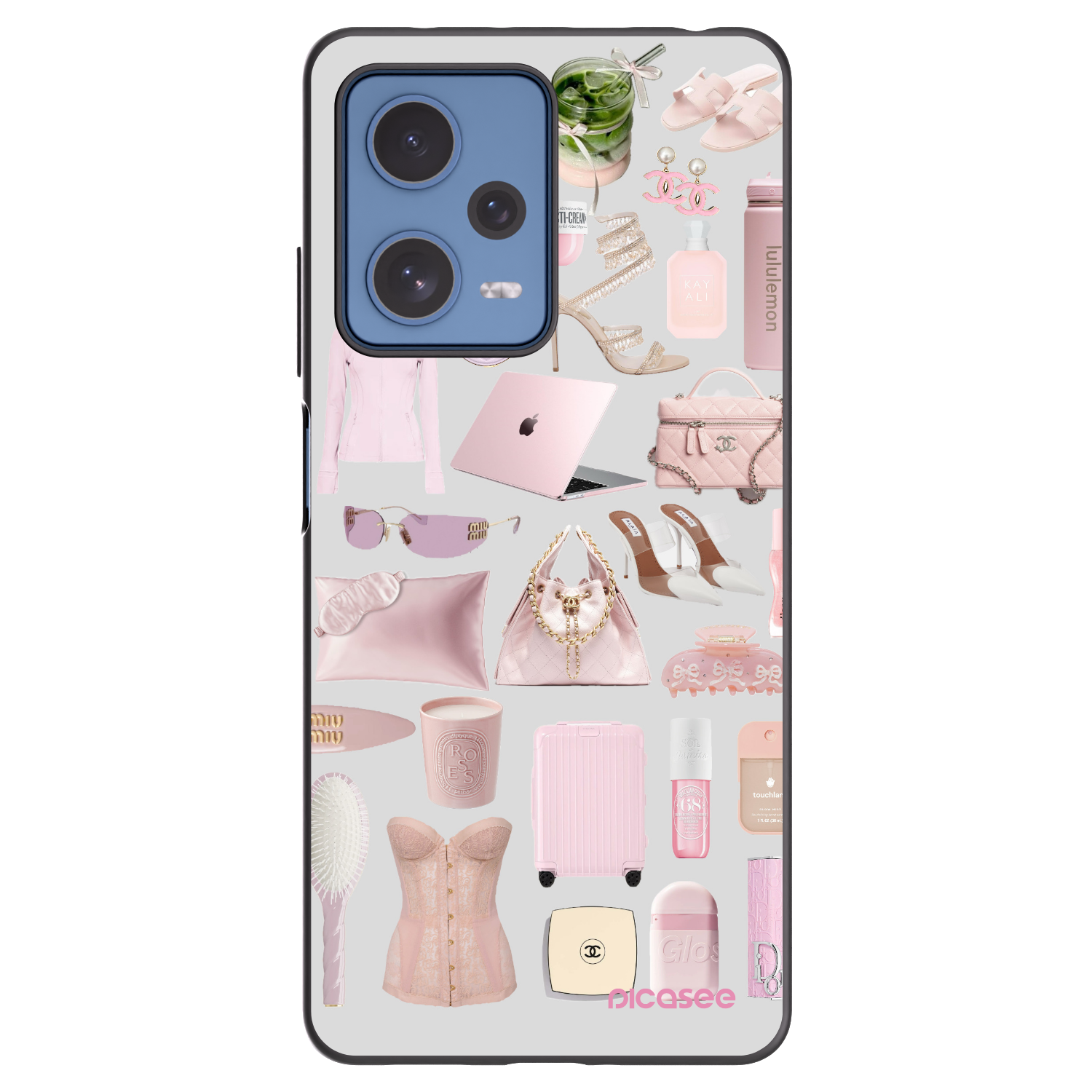 Picasee silikonski črni ovitek za Xiaomi Redmi Note 12 Pro 5G - Glam Babe