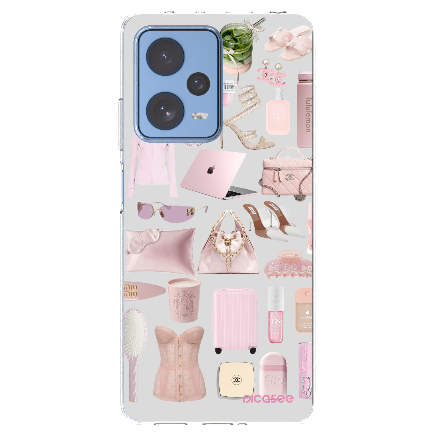 Picasee silikonski prozorni ovitek za Xiaomi Redmi Note 12 Pro 5G - Glam Babe