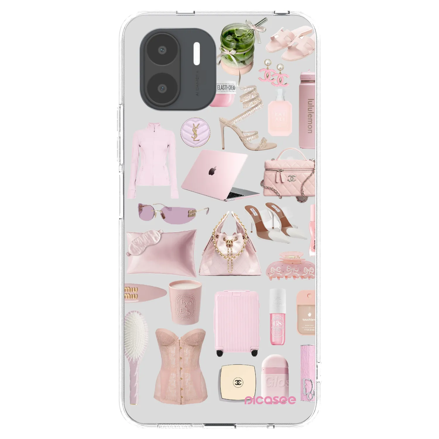 Picasee silikonski prozorni ovitek za Xiaomi Redmi A2 - Glam Babe