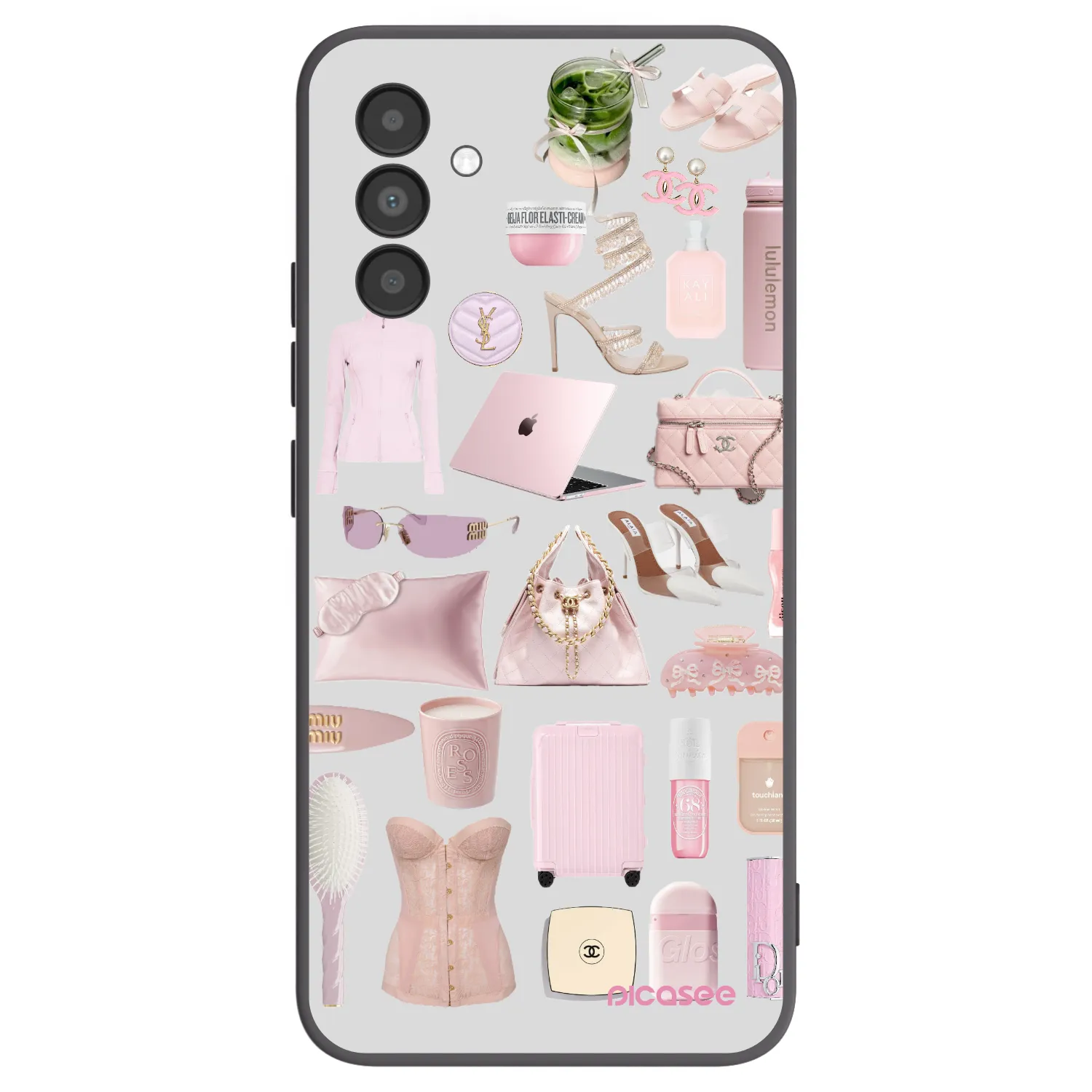Picasee silikonski črni ovitek za Samsung Galaxy A04s A047F - Glam Babe