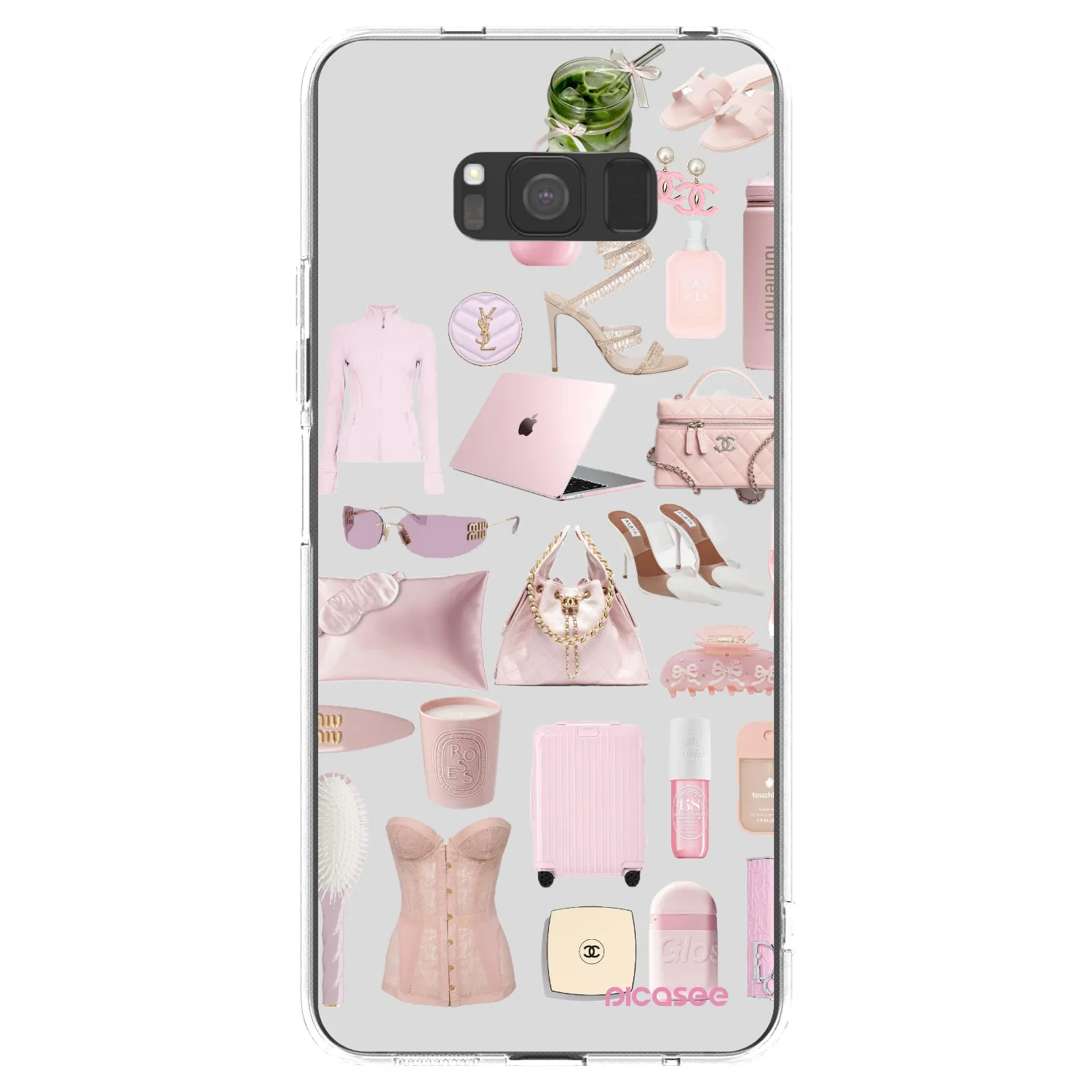 Picasee silikonski prozorni ovitek za Samsung Galaxy S8 G950F - Glam Babe