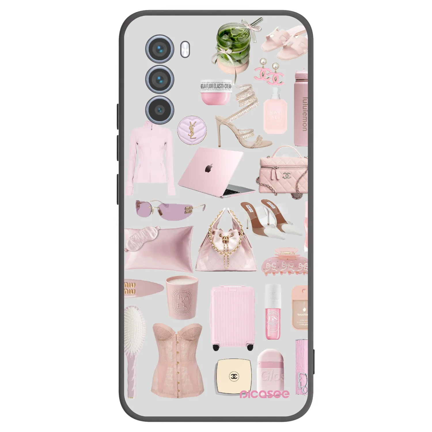Picasee silikonski črni ovitek za Motorola Moto G62 - Glam Babe