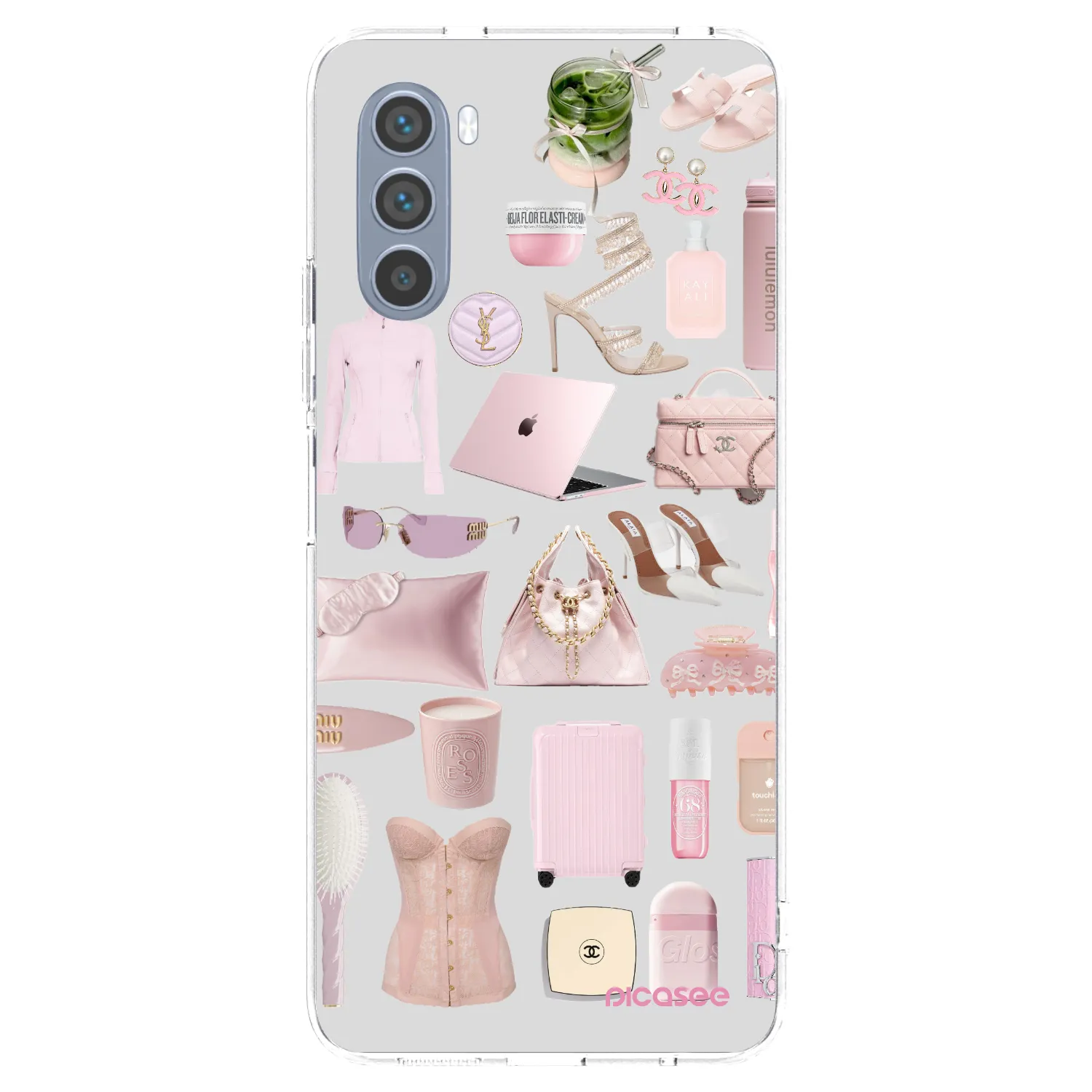 Picasee silikonski prozorni ovitek za Motorola Moto G62 - Glam Babe