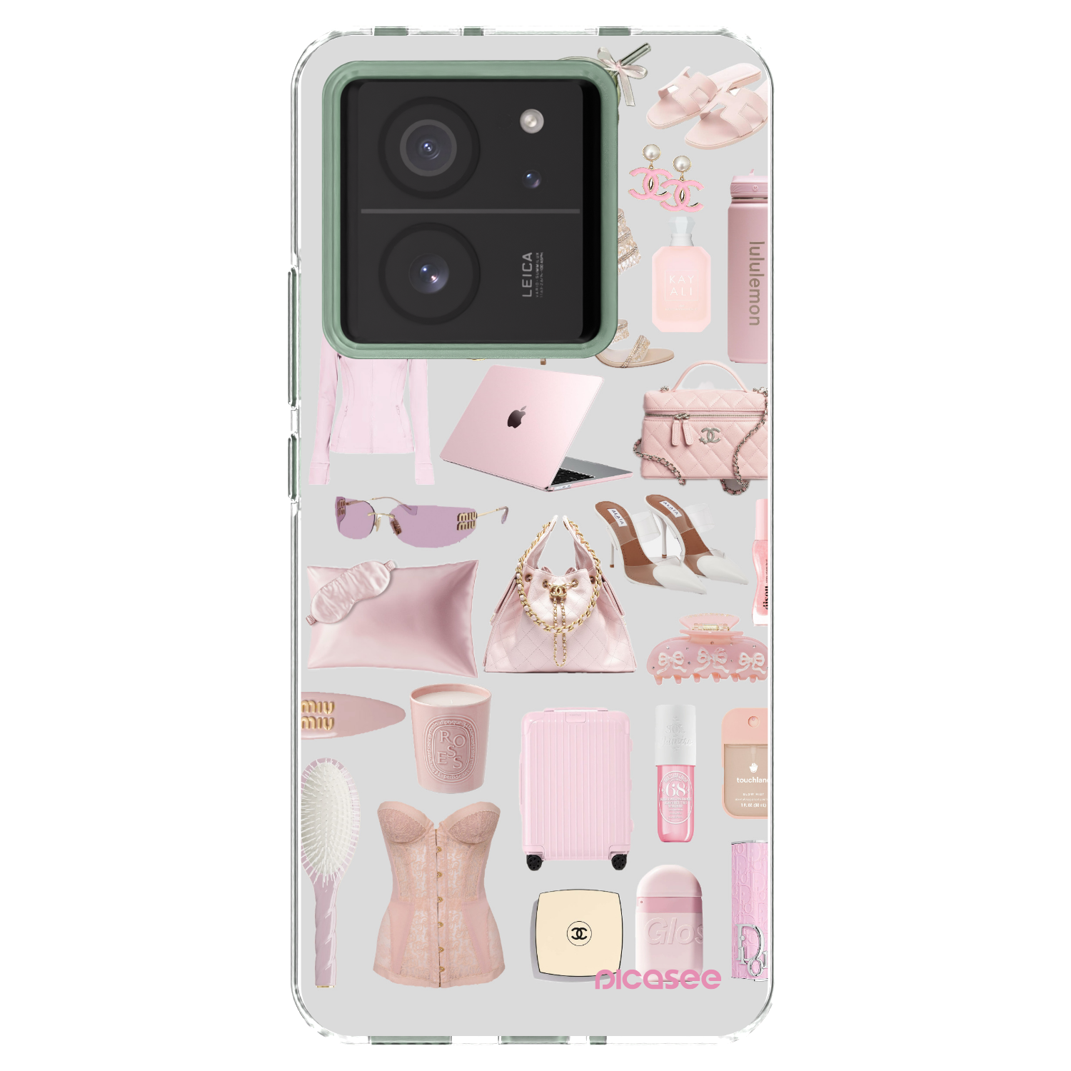 Picasee silikonski prozorni ovitek za Xiaomi 13T - Glam Babe