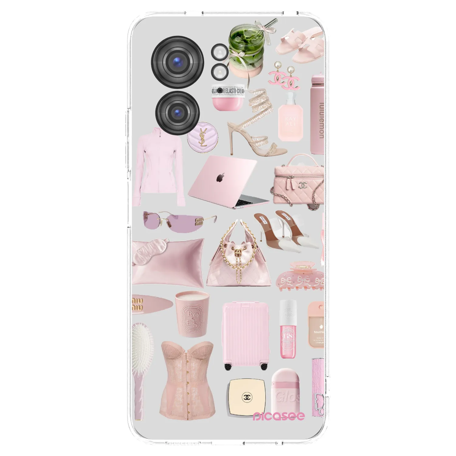 Picasee silikonski prozorni ovitek za Motorola Edge 40 - Glam Babe