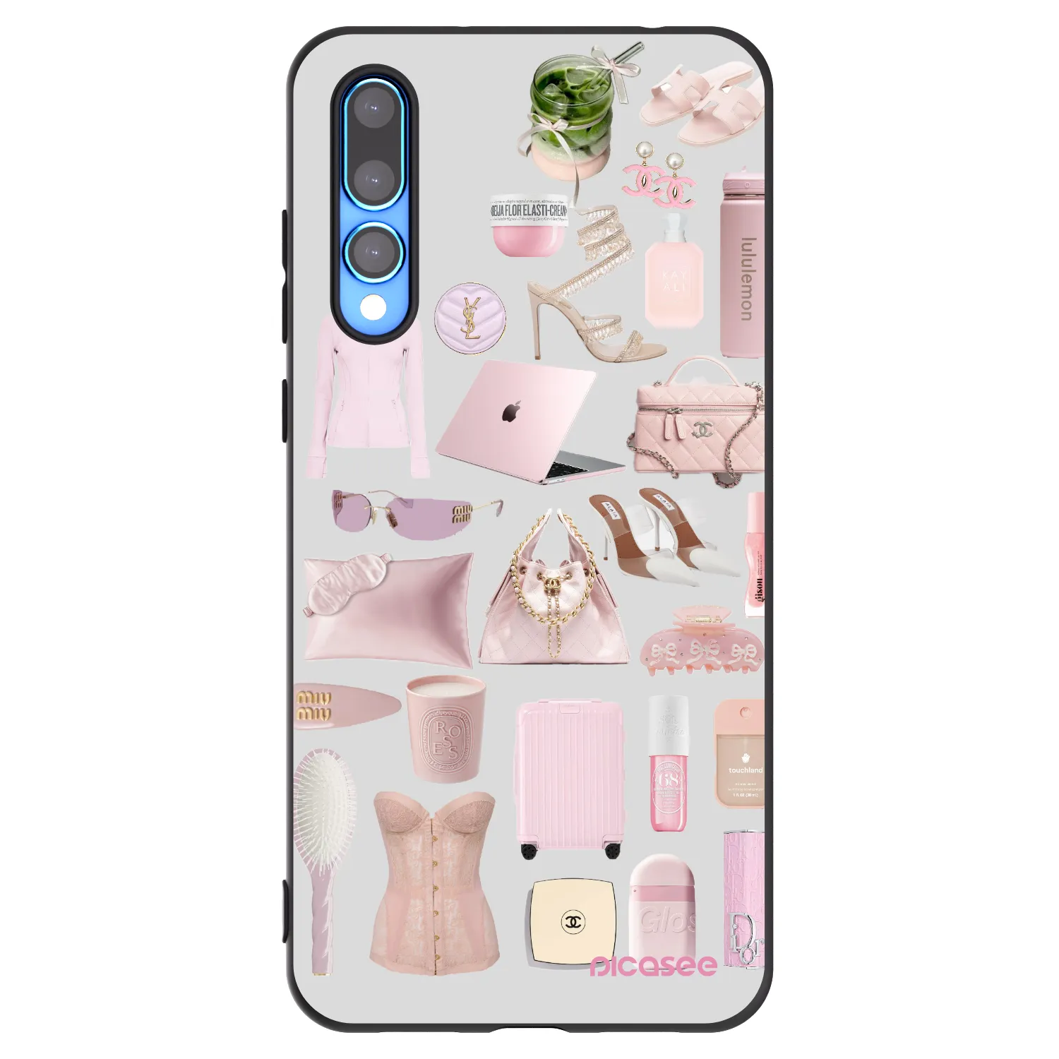 Picasee silikonski črni ovitek za Huawei P20 Pro - Glam Babe