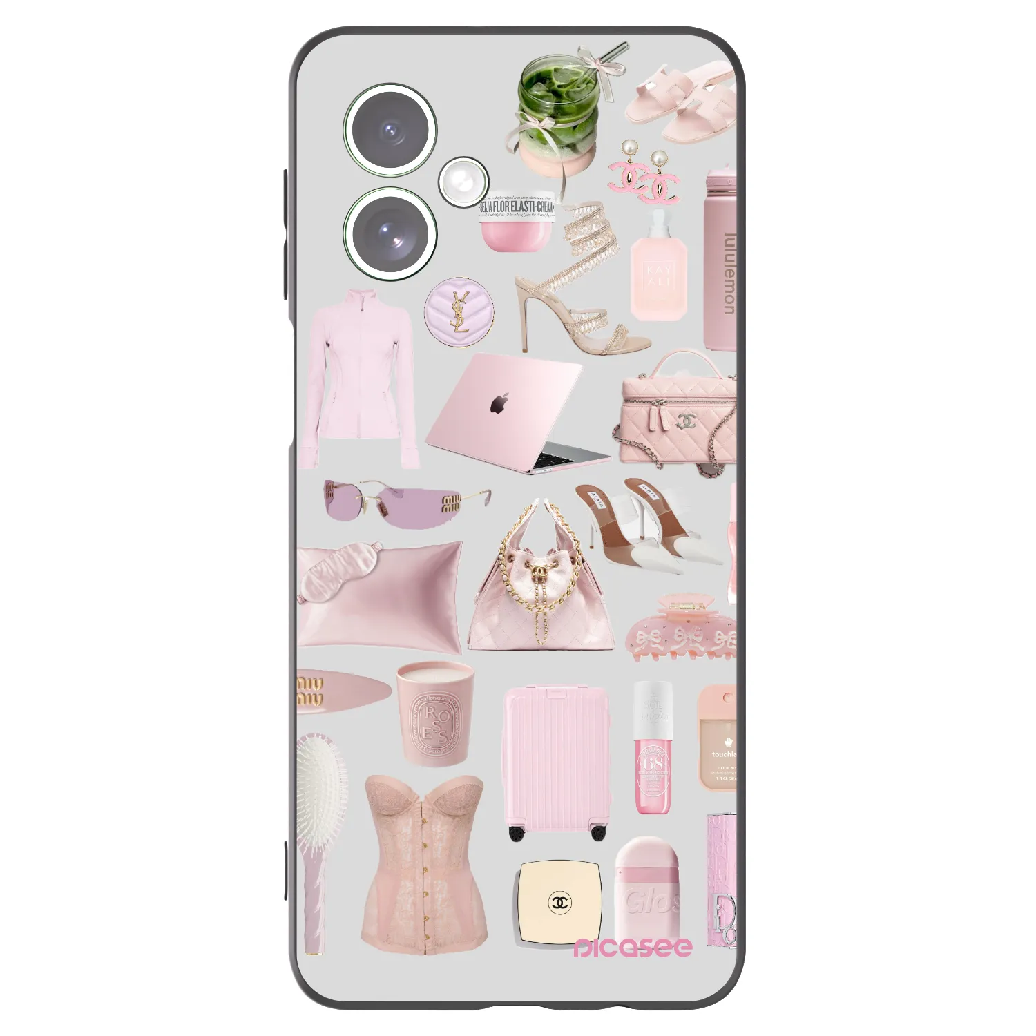 Picasee silikonski črni ovitek za Motorola Moto G54 5G - Glam Babe