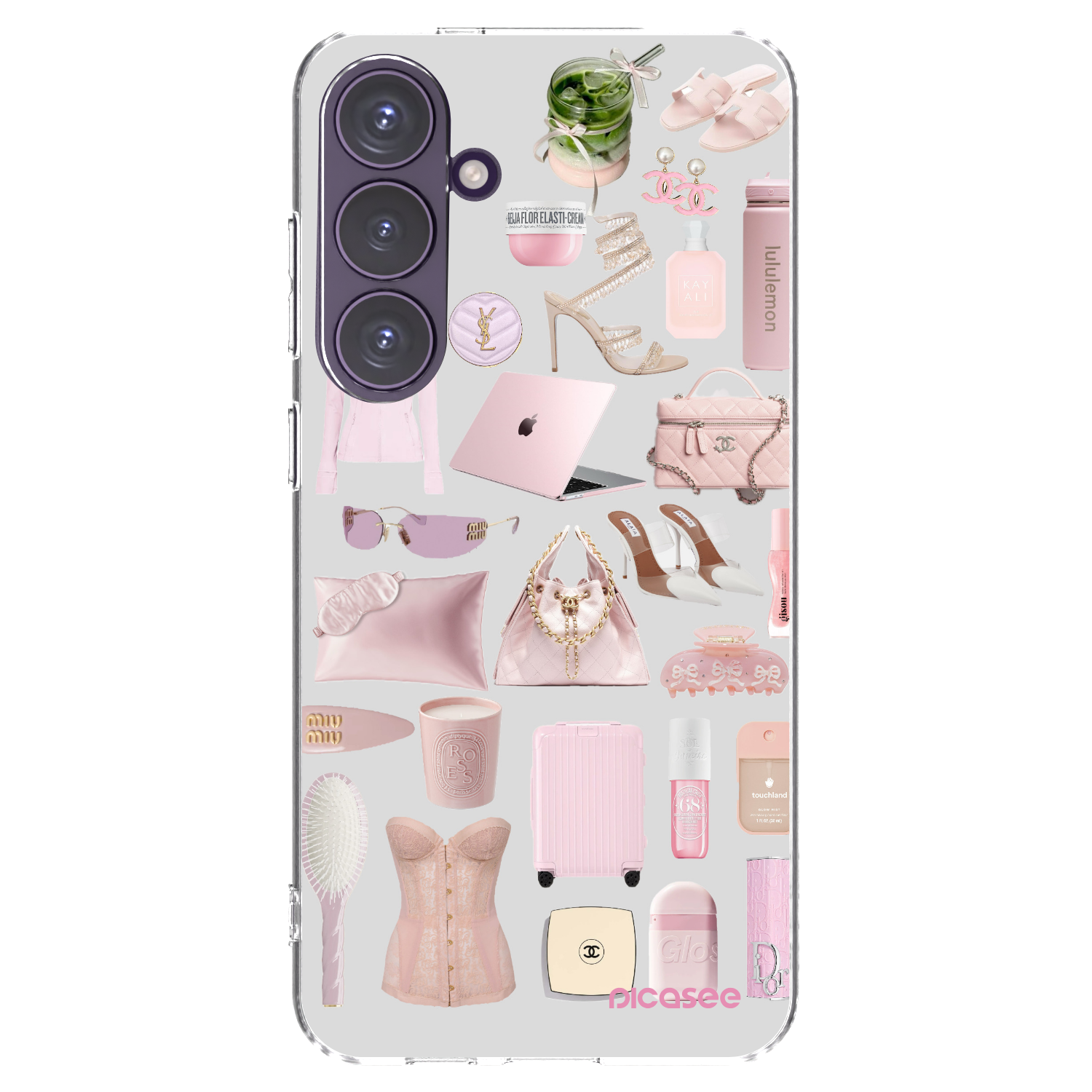 Picasee silikonski prozorni ovitek za Samsung Galaxy S24+ S926B 5G - Glam Babe