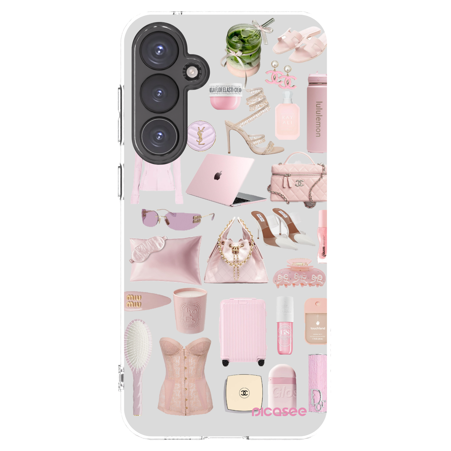 Picasee silikonski prozorni ovitek za Samsung Galaxy S23 FE S711B - Glam Babe
