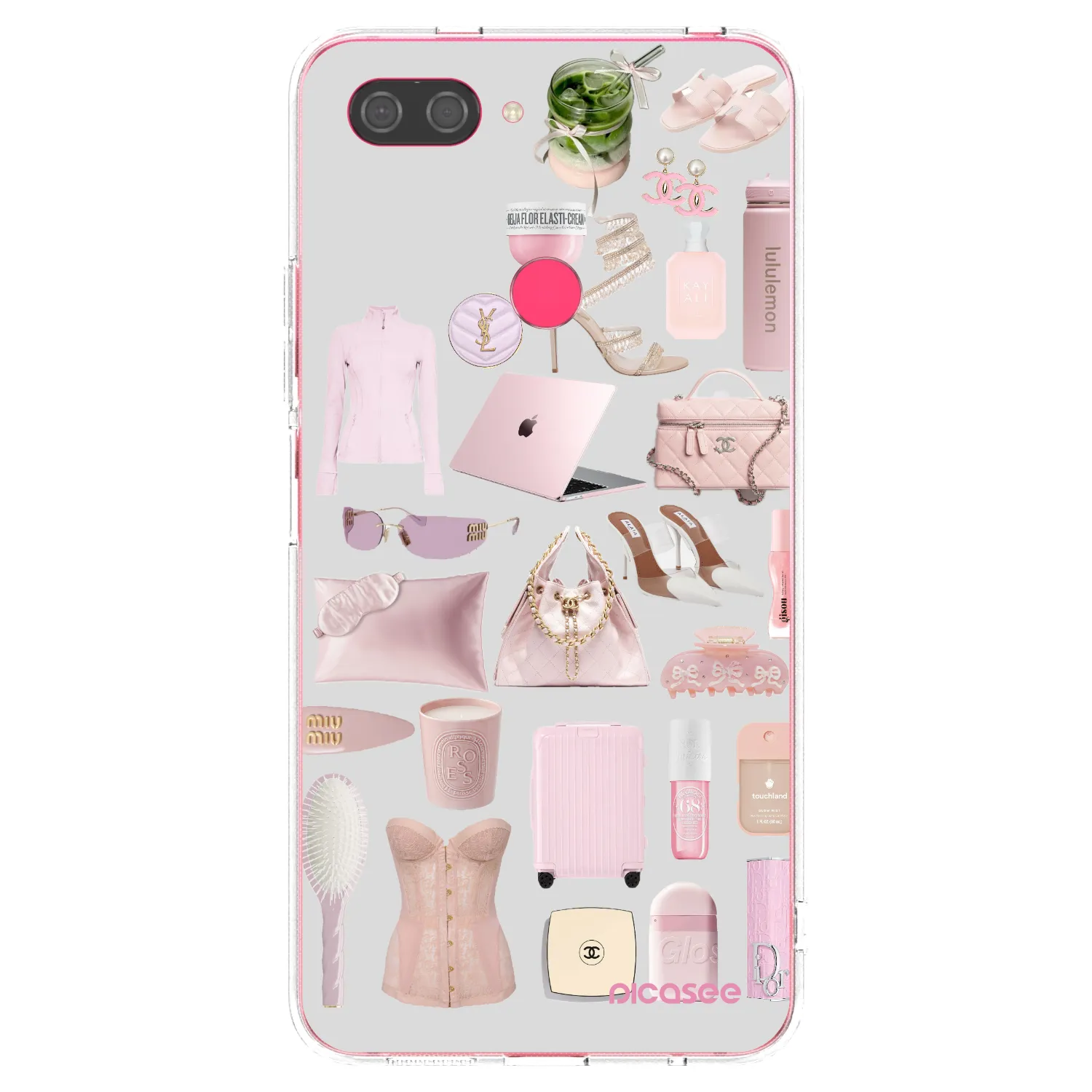Picasee silikonski prozorni ovitek za Xiaomi Mi 8 Lite - Glam Babe