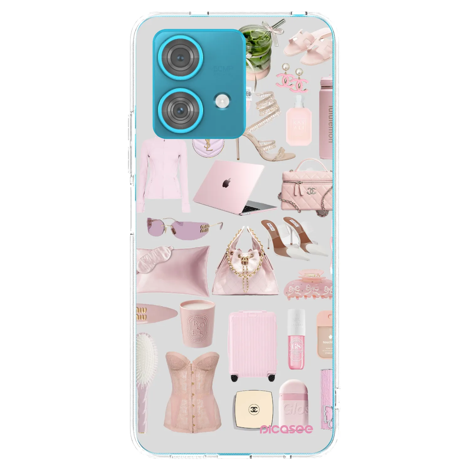 Picasee silikonski prozorni ovitek za Motorola Edge 40 Neo - Glam Babe