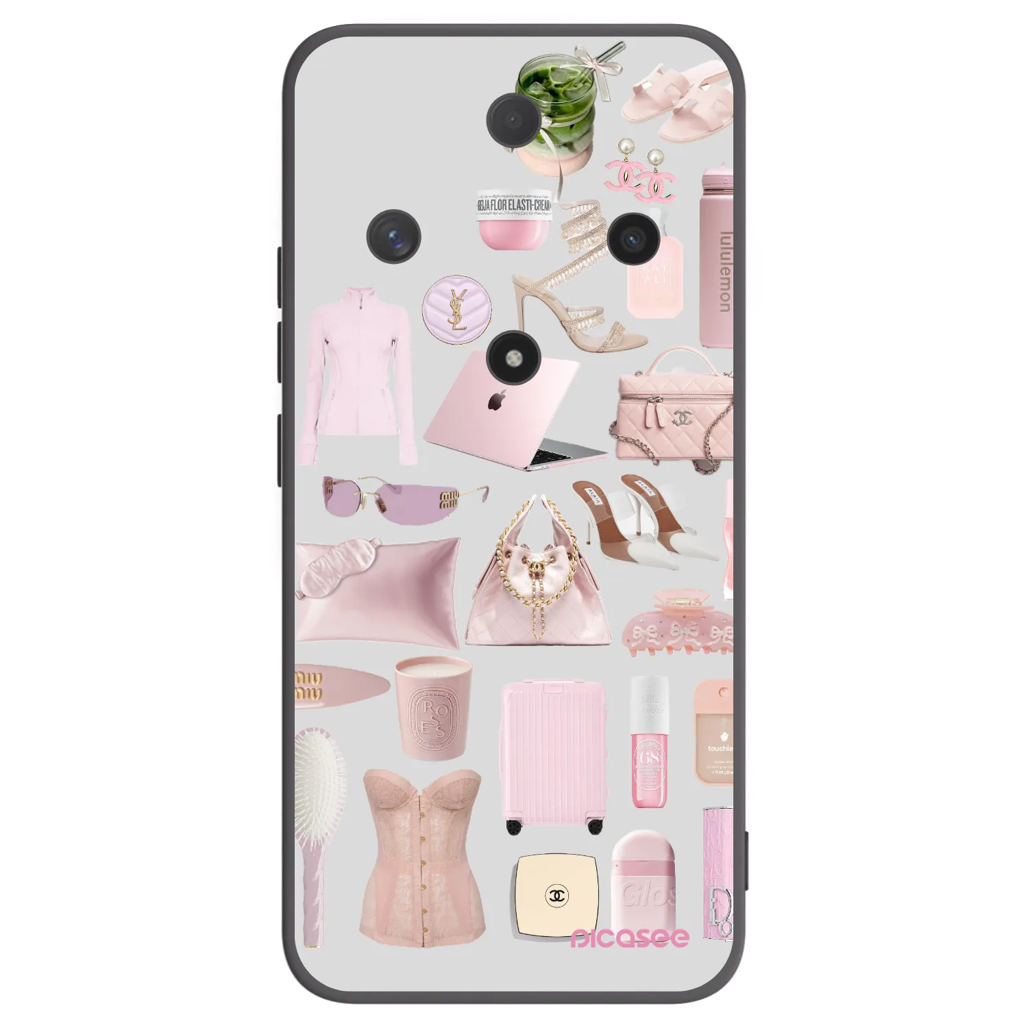 Picasee silikonski črni ovitek za Honor Magic6 Lite 5G - Glam Babe