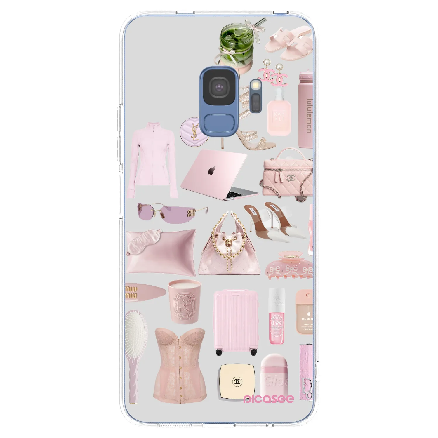 Picasee silikonski prozorni ovitek za Samsung Galaxy S9 G960F - Glam Babe