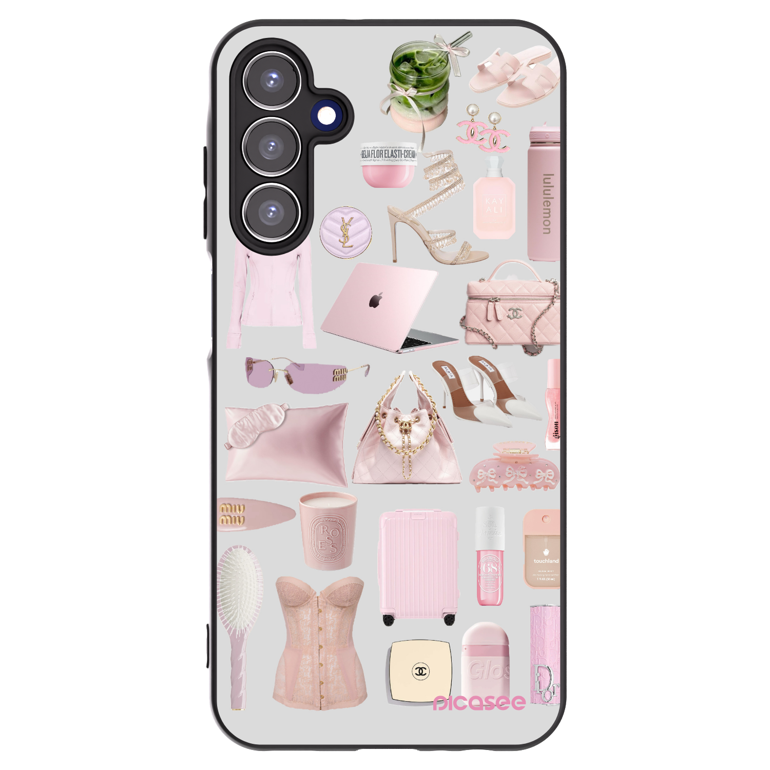 Picasee silikonski črni ovitek za Samsung Galaxy A15 A156B 5G - Glam Babe