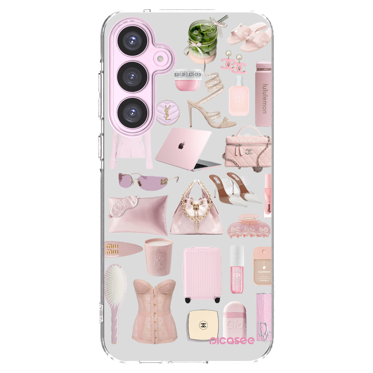 Picasee silikonski prozorni ovitek za Samsung Galaxy A55 5G A556B - Glam Babe