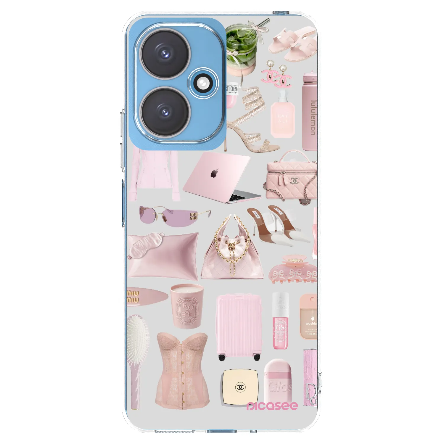 Picasee silikonski prozorni ovitek za Xiaomi Redmi 13C 5G - Glam Babe