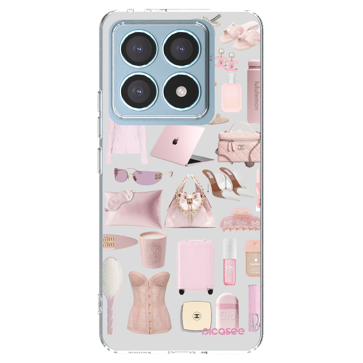 Picasee silikonski prozorni ovitek za Xiaomi 14T Pro - Glam Babe