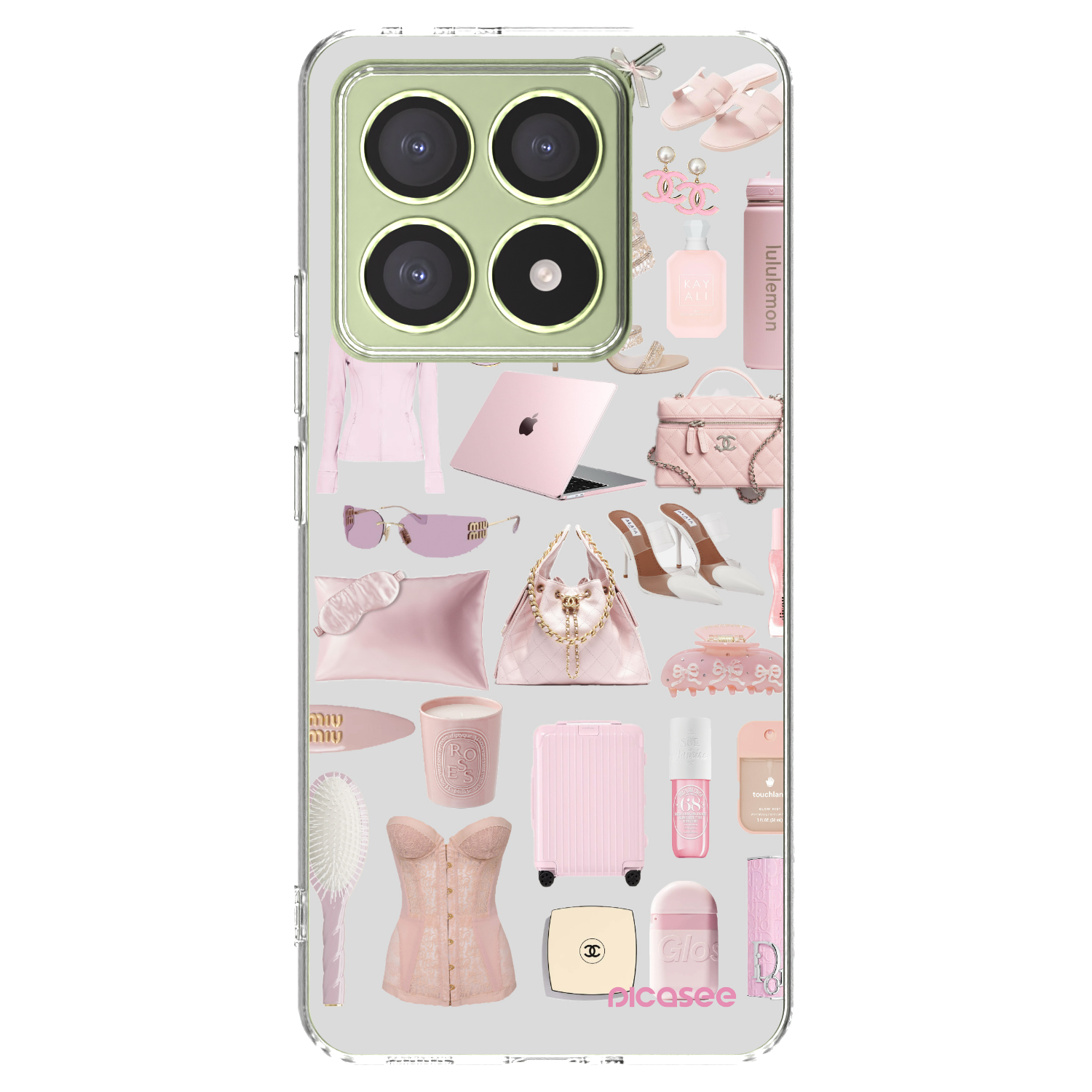 Picasee silikonski prozorni ovitek za Xiaomi 14T - Glam Babe