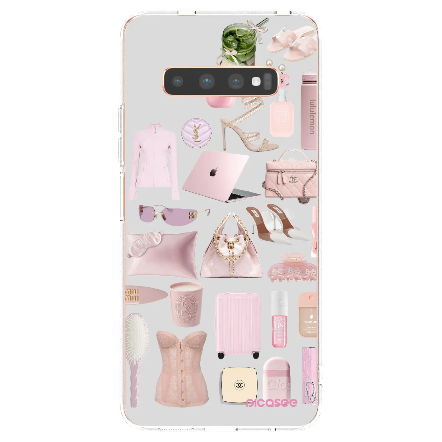 Picasee silikonski prozorni ovitek za Samsung Galaxy S10 Plus G975 - Glam Babe