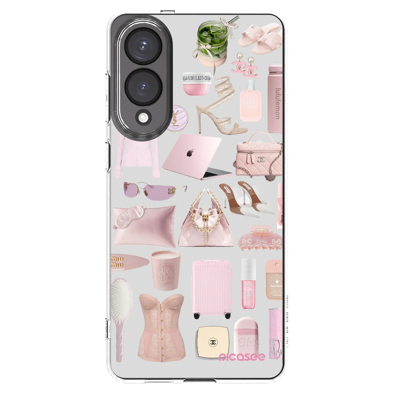 Picasee silikonski prozorni ovitek za Samsung Galaxy S25 Edge 5G - Glam Babe