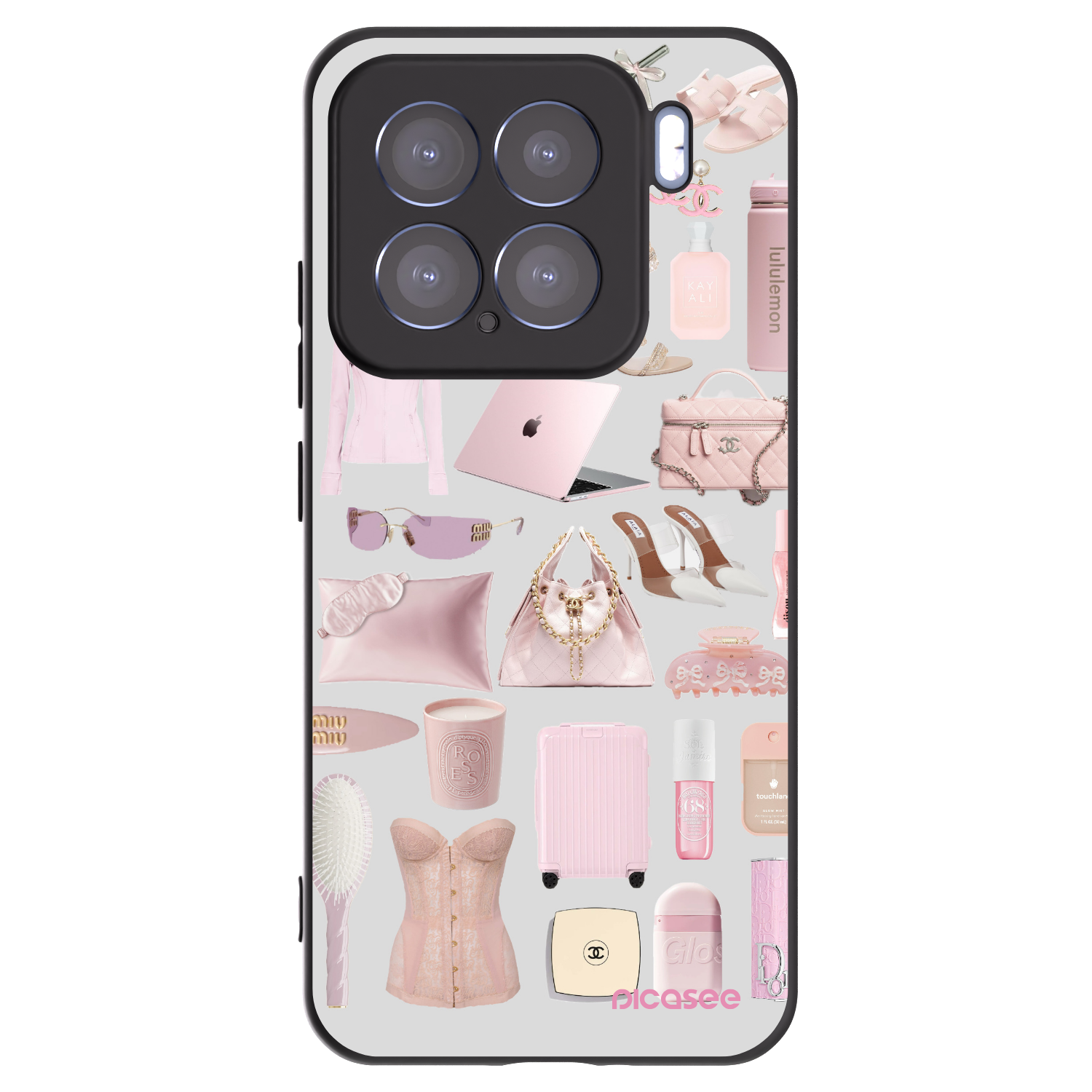 Picasee silikonski črni ovitek za Xiaomi 15 - Glam Babe