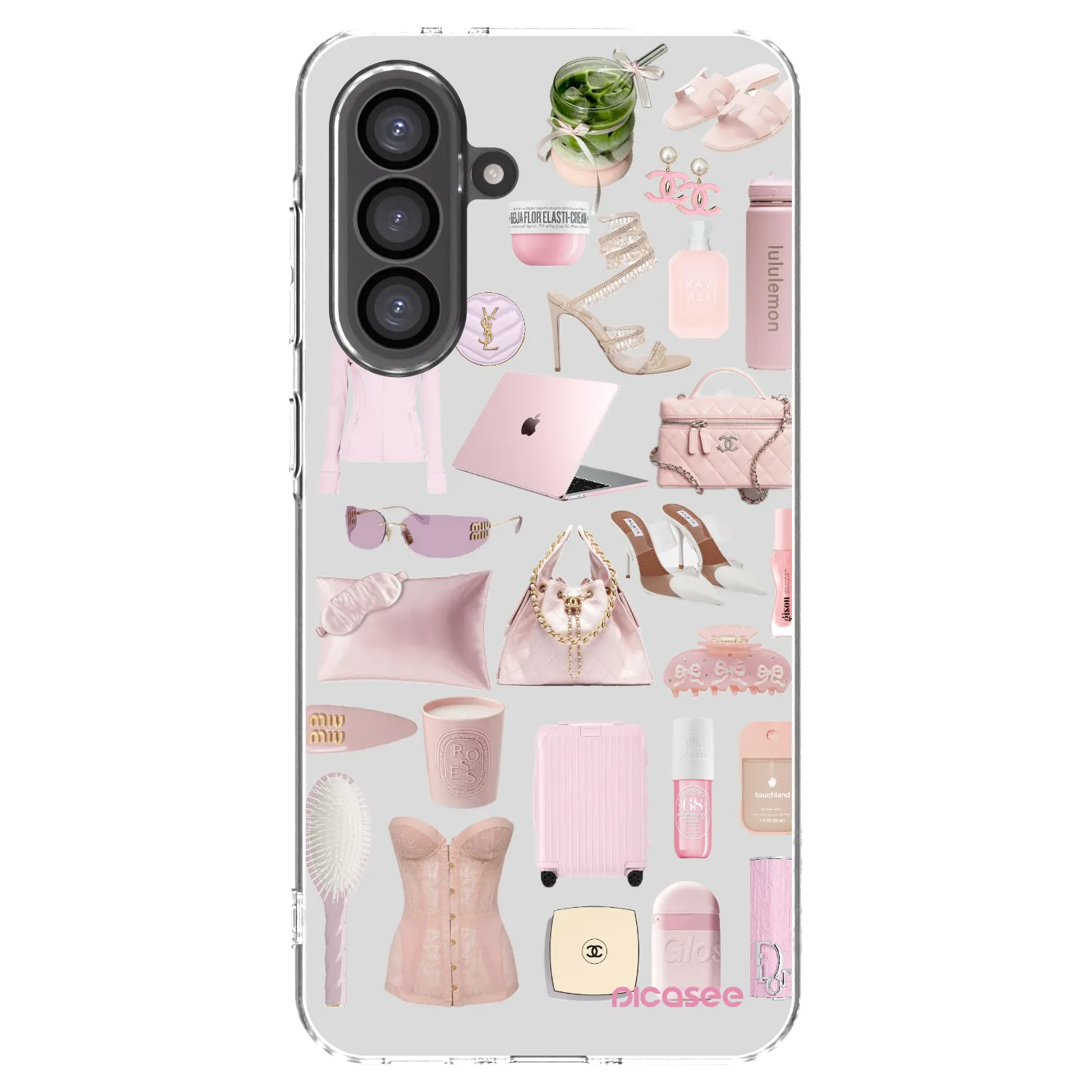 Picasee silikonski prozorni ovitek za Samsung Galaxy A56 5G A566B - Glam Babe