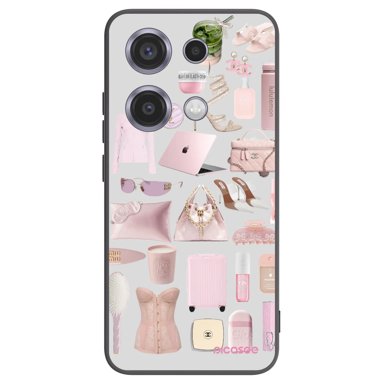 Picasee silikonski črni ovitek za Xiaomi Redmi Note 14S - Glam Babe