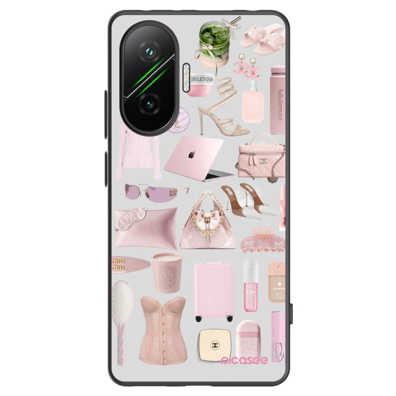 Picasee silikonski črni ovitek za Xiaomi Poco F7 5G - Glam Babe