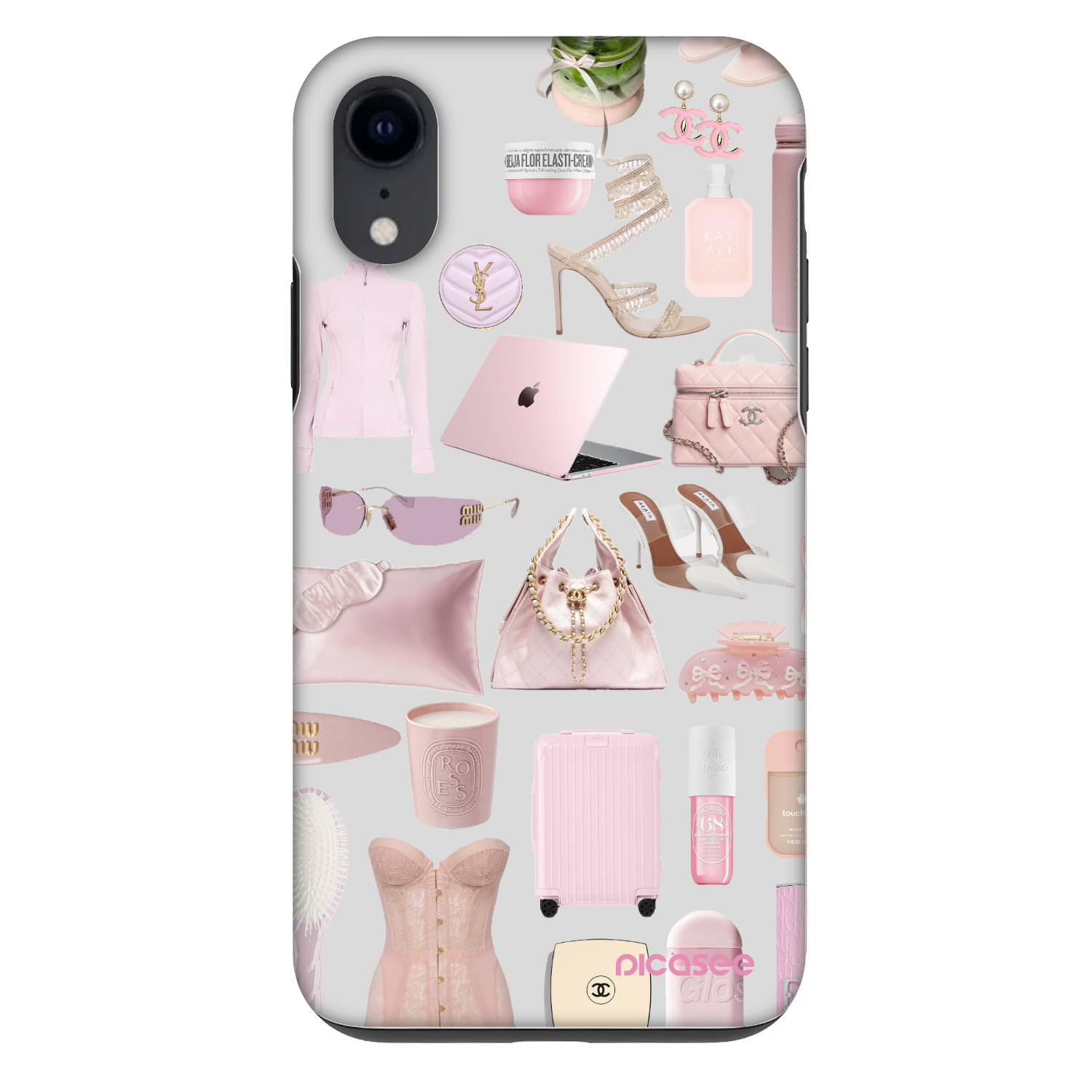 Picasee Fashion Case za Apple iPhone XR - Glam Babe