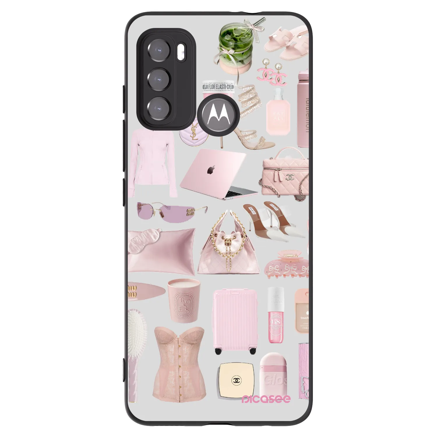 Picasee silikonski črni ovitek za Motorola Edge 60 5G - Glam Babe