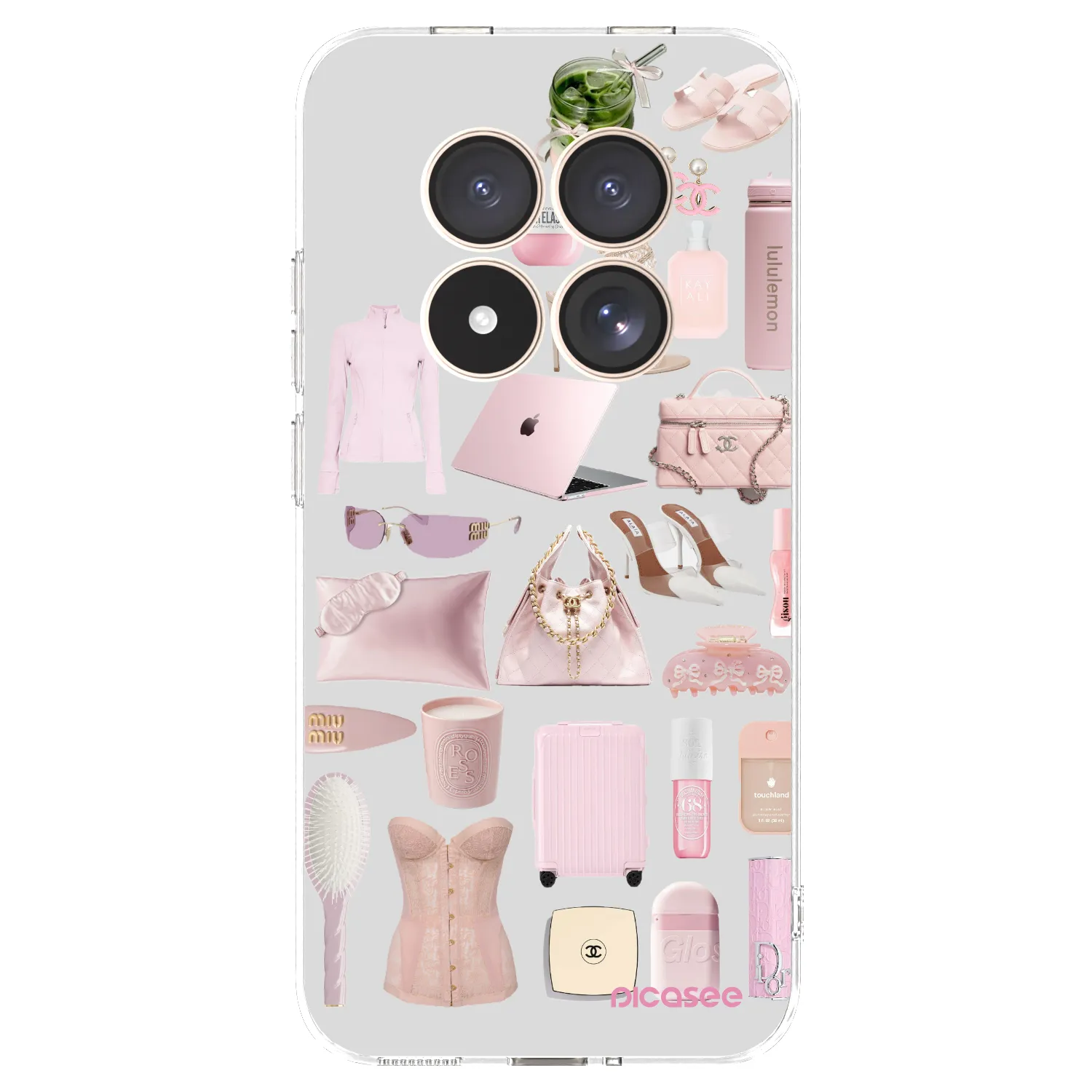 Picasee silikonski prozorni ovitek za Xiaomi Redmi Note 15 Pro 4G - Glam Babe