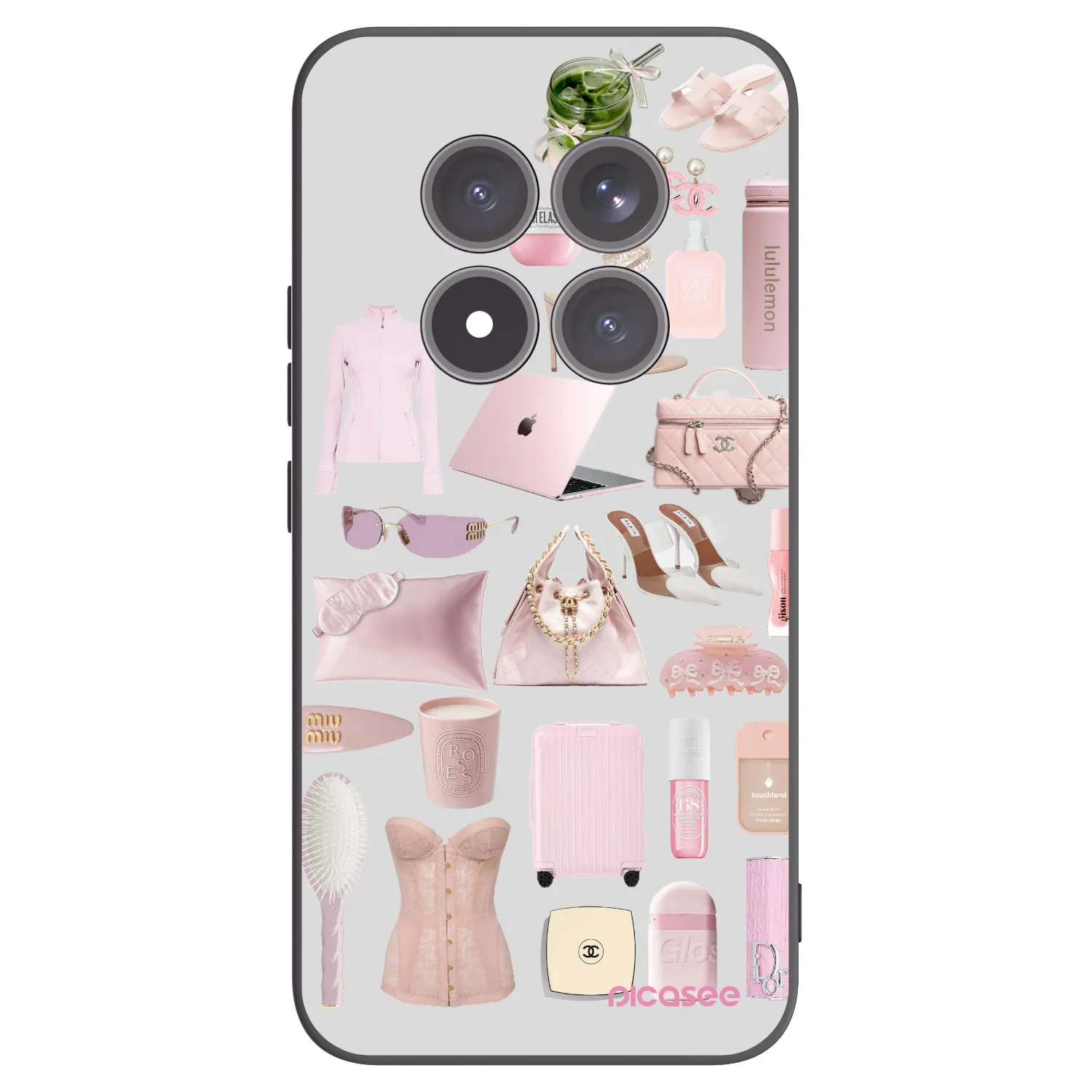 Picasee silikonski črni ovitek za Xiaomi Redmi Note 15 Pro+ - Glam Babe