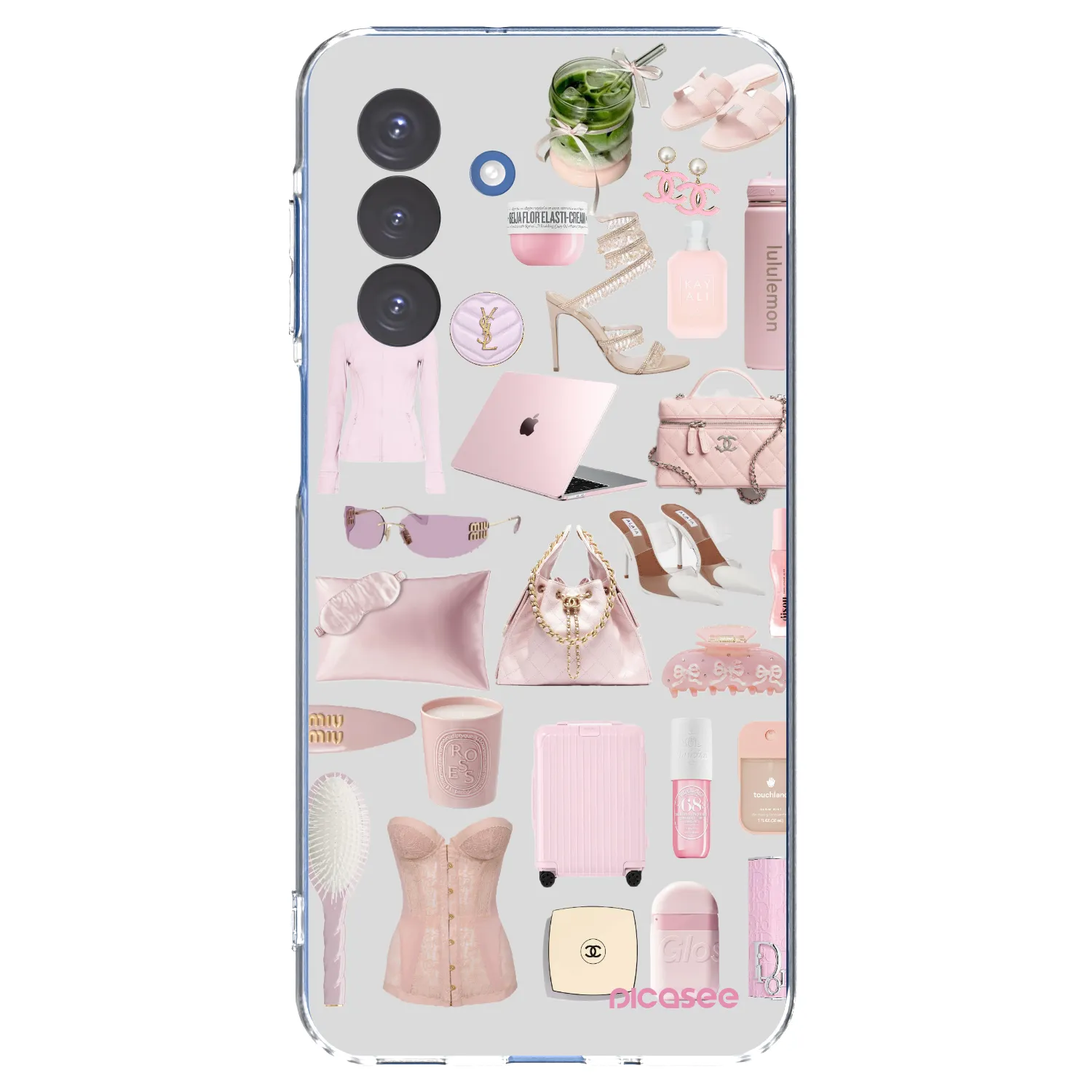 Picasee silikonski prozorni ovitek za Samsung Galaxy A17 5G - Glam Babe