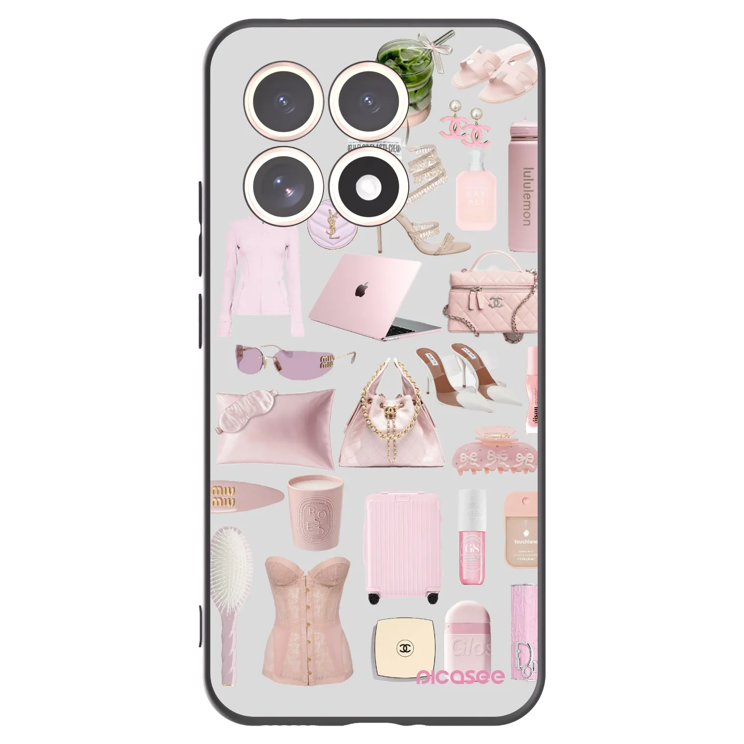 Picasee silikonski črni ovitek za Xiaomi 15T - Glam Babe