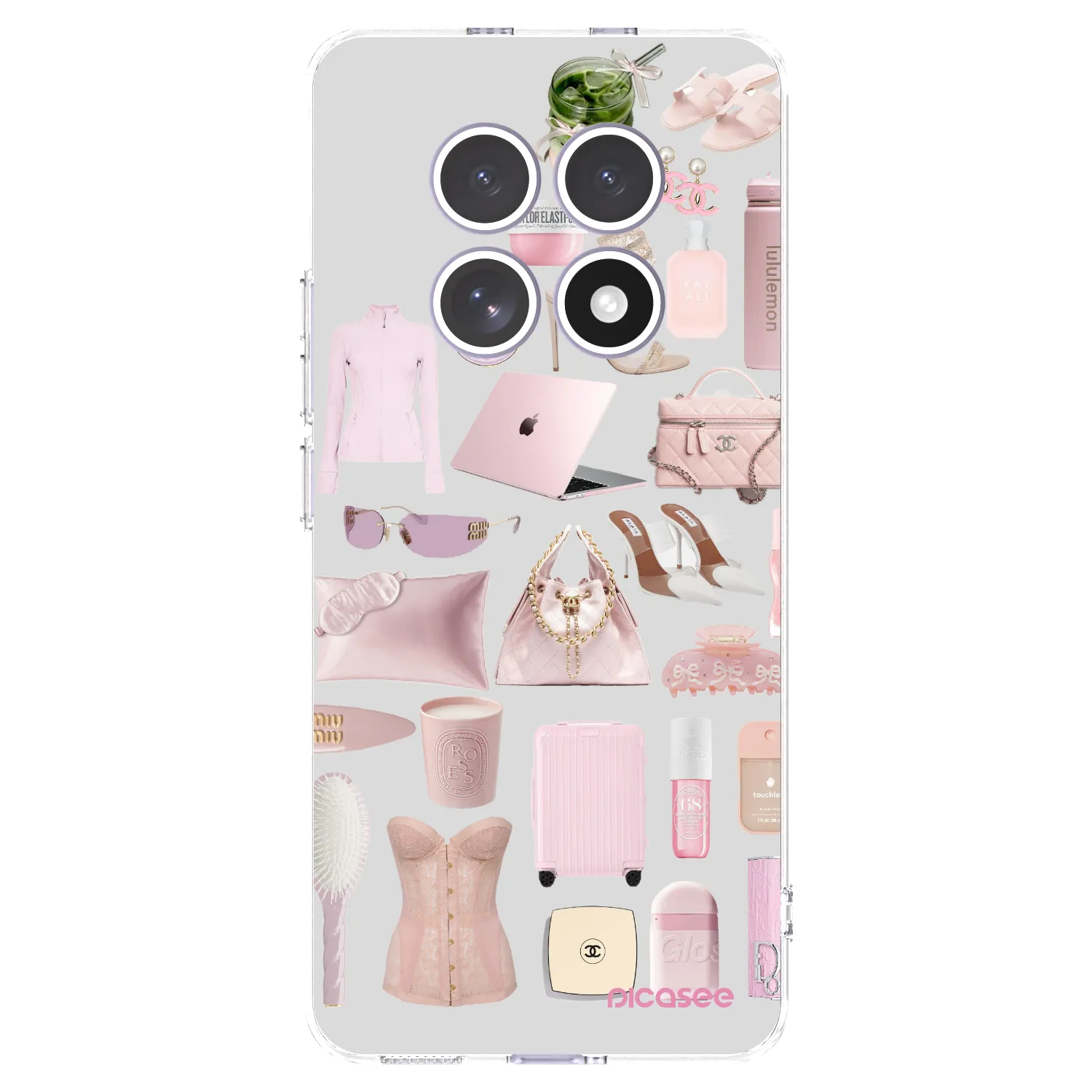 Picasee silikonski prozorni ovitek za Xiaomi Redmi Note 15 - Glam Babe