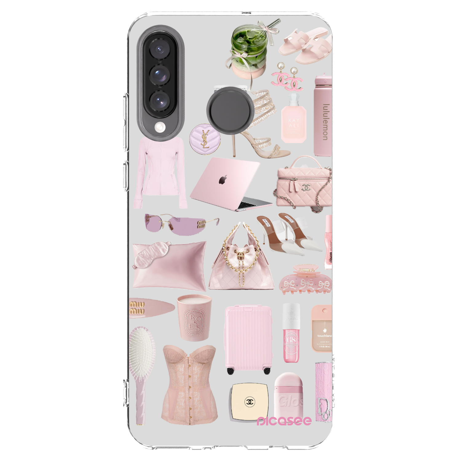 Picasee silikonski prozorni ovitek za Huawei P30 Lite - Glam Babe