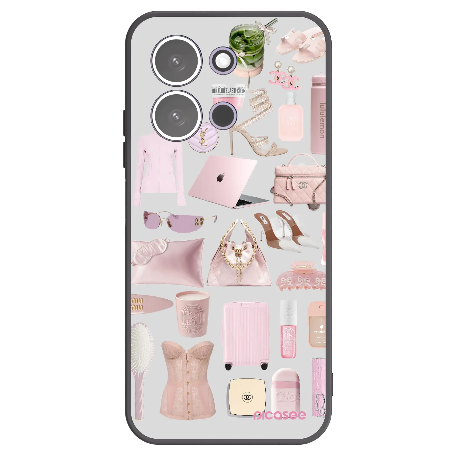 Picasee silikonski črni ovitek za Xiaomi Redmi 15C 5G - Glam Babe