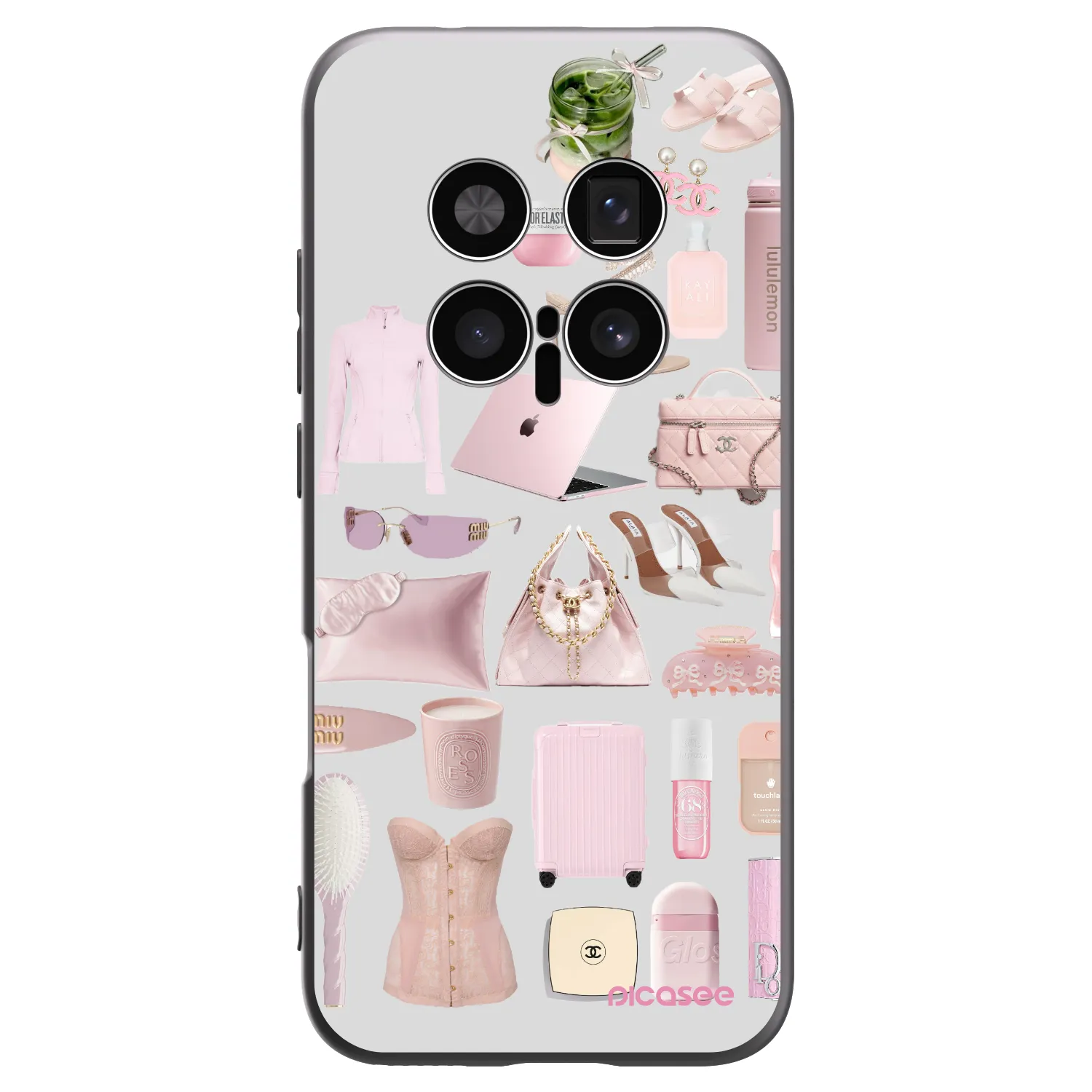 Picasee silikonski črni ovitek za Honor Magic8 Pro 5G - Glam Babe