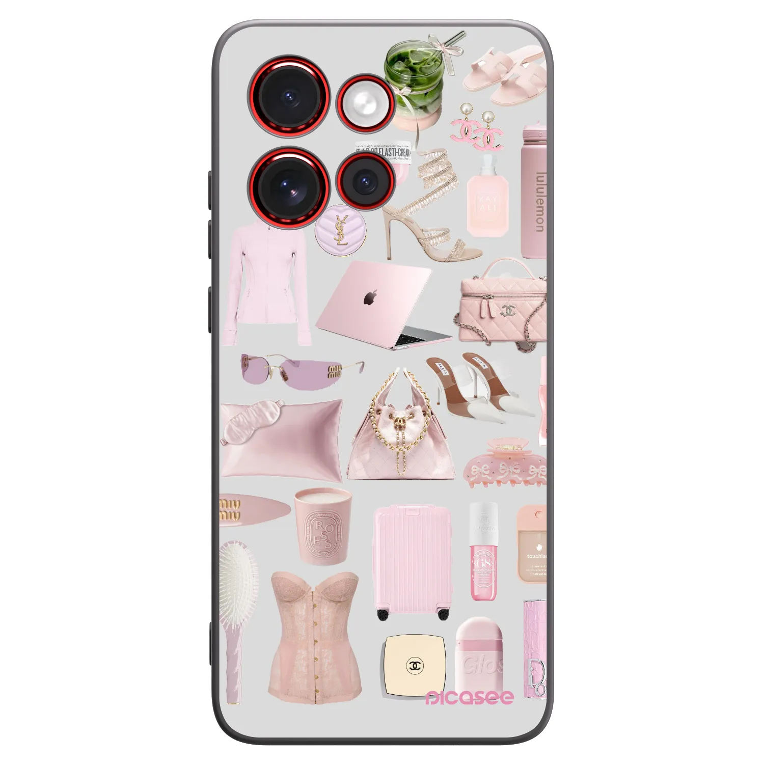 Picasee silikonski črni ovitek za Motorola Edge 60 Neo 5G - Glam Babe