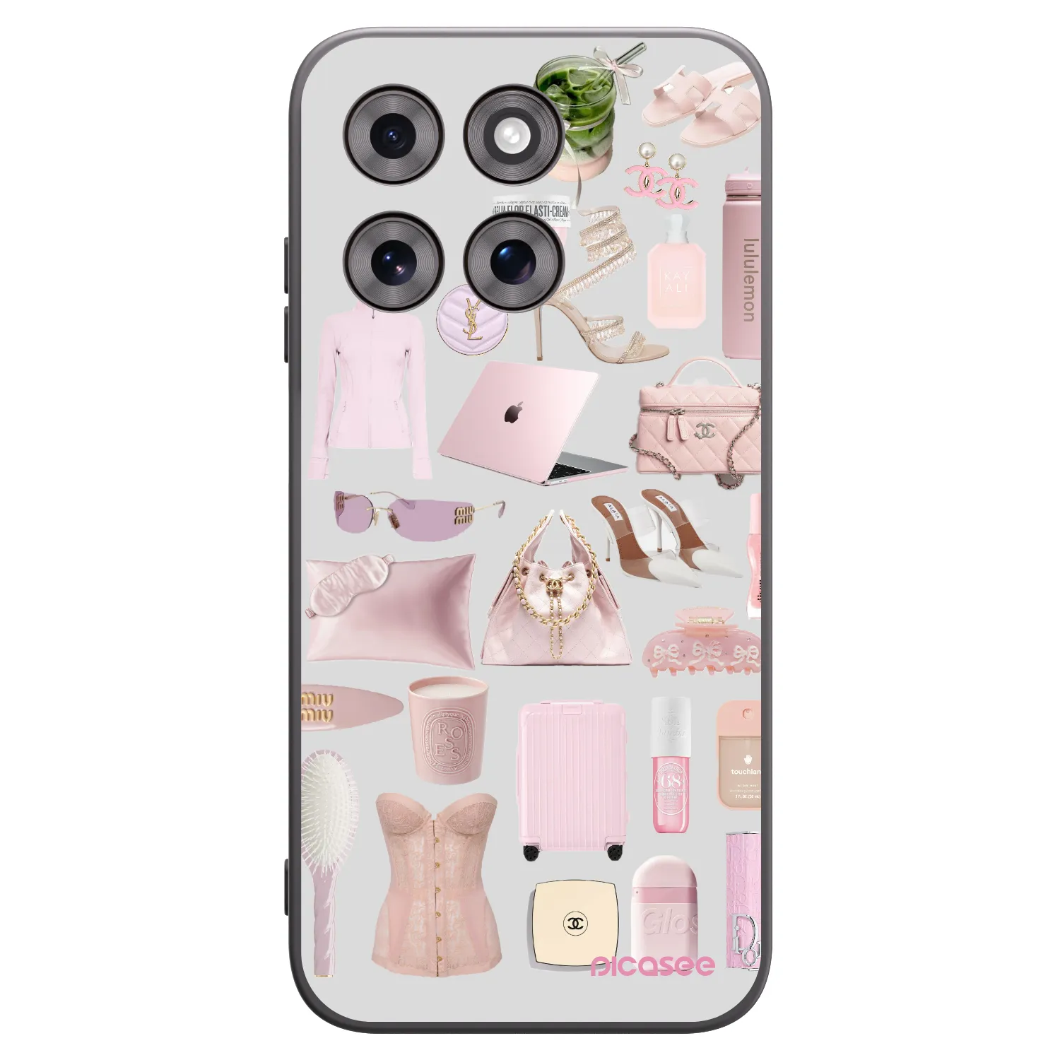 Picasee silikonski črni ovitek za Motorola Moto G77 - Glam Babe