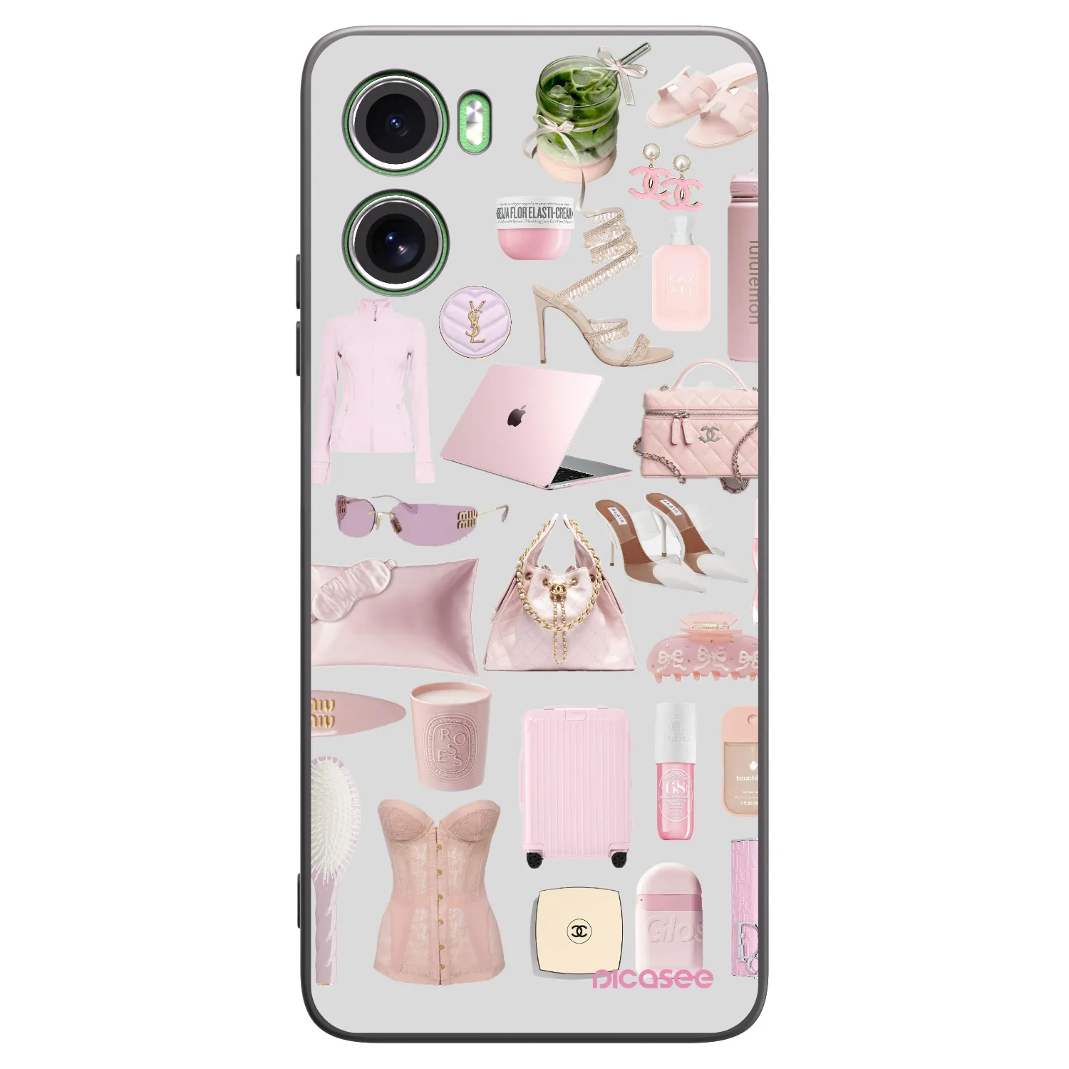 Picasee silikonski črni ovitek za Motorola Moto G06 - Glam Babe
