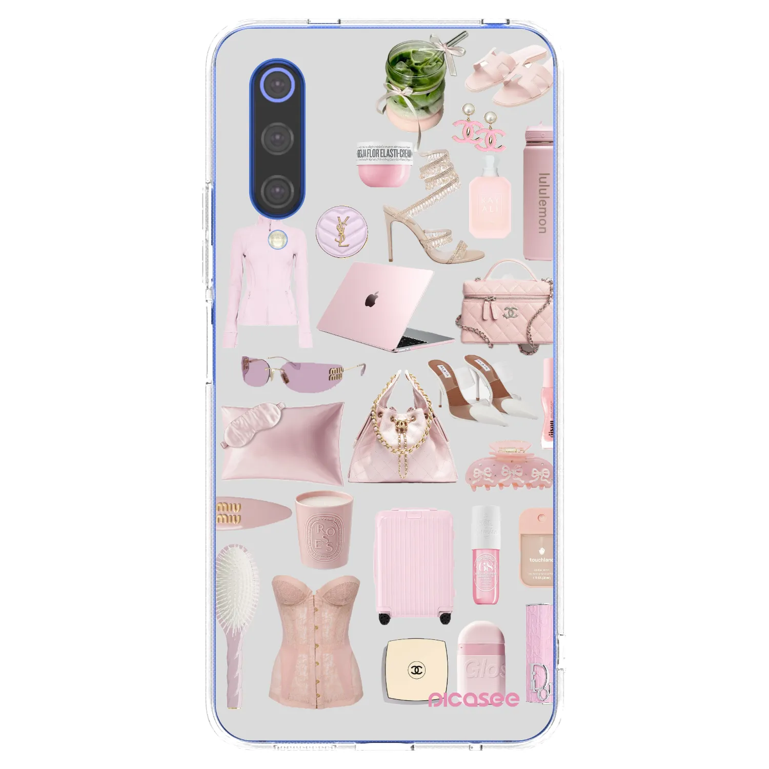 Picasee silikonski prozorni ovitek za Xiaomi Mi 9 SE - Glam Babe