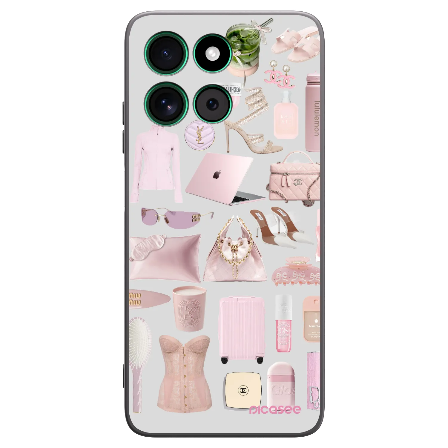 Picasee silikonski črni ovitek za Motorola Moto G57 Power - Glam Babe