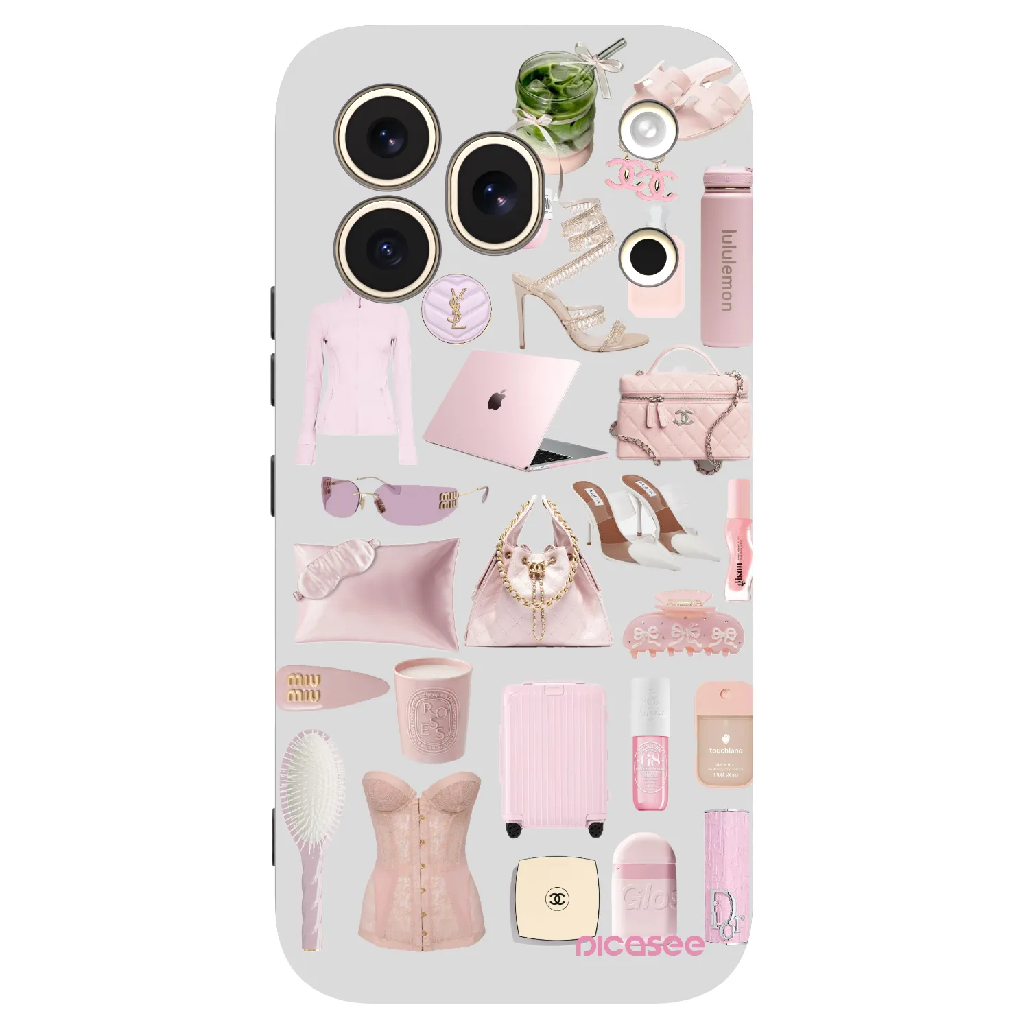 Picasee silikonski črni ovitek za Honor 600 Pro - Glam Babe