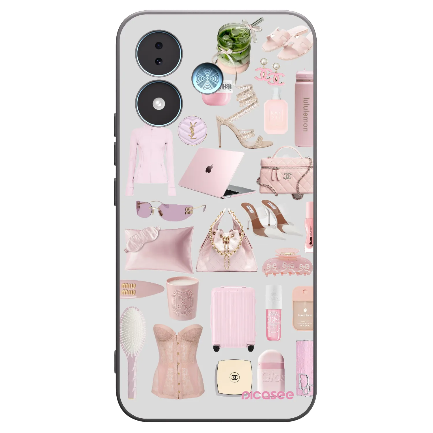 Picasee silikonski črni ovitek za Xiaomi Redmi Note 17 5G - Glam Babe