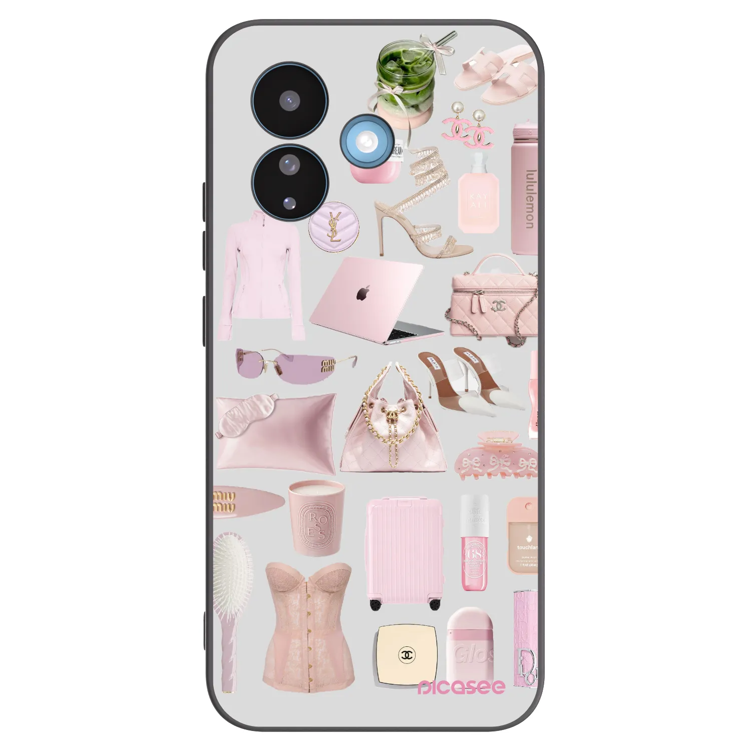 Picasee silikonski črni ovitek za Xiaomi Redmi Note 17 Pro 5G - Glam Babe