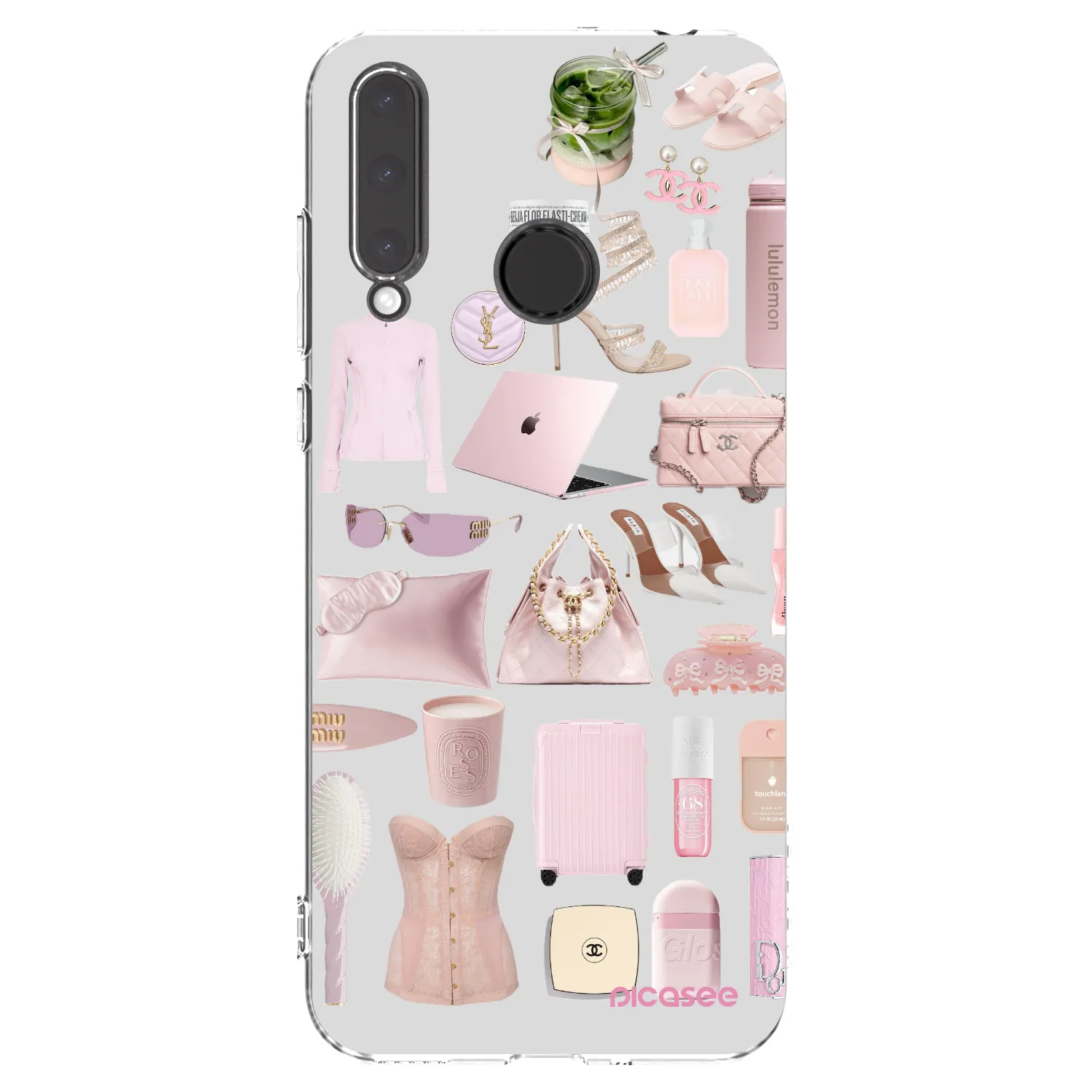 Picasee silikonski prozorni ovitek za Honor 20 Lite - Glam Babe