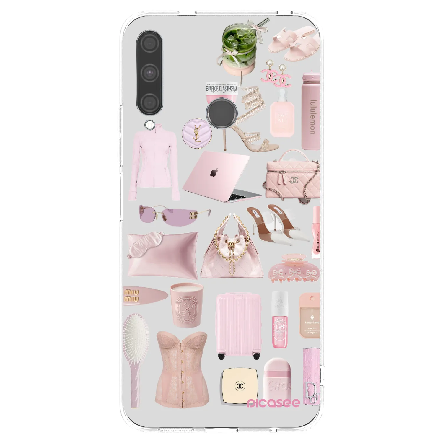 Picasee silikonski prozorni ovitek za Huawei P40 Lite E - Glam Babe