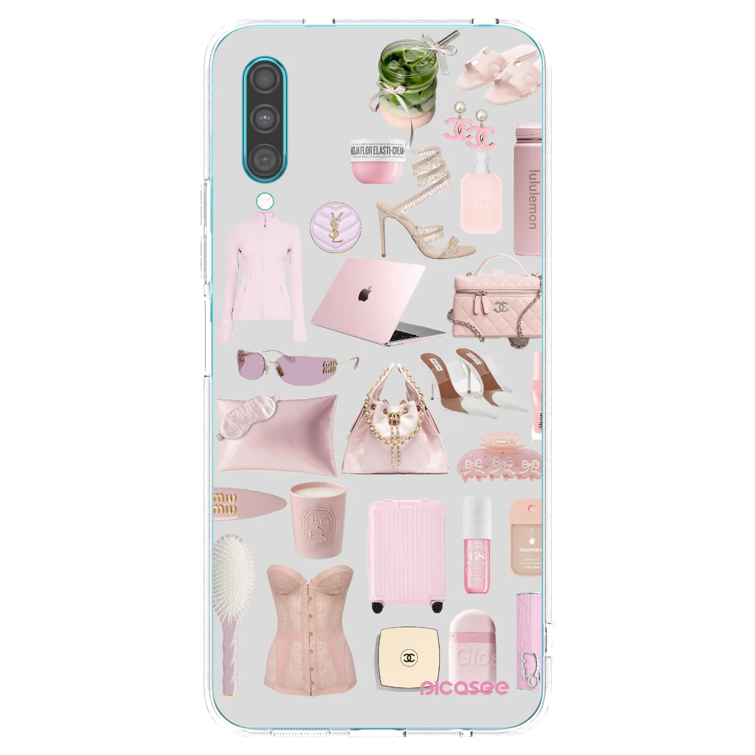 Picasee silikonski prozorni ovitek za Samsung Galaxy A30s A307F - Glam Babe